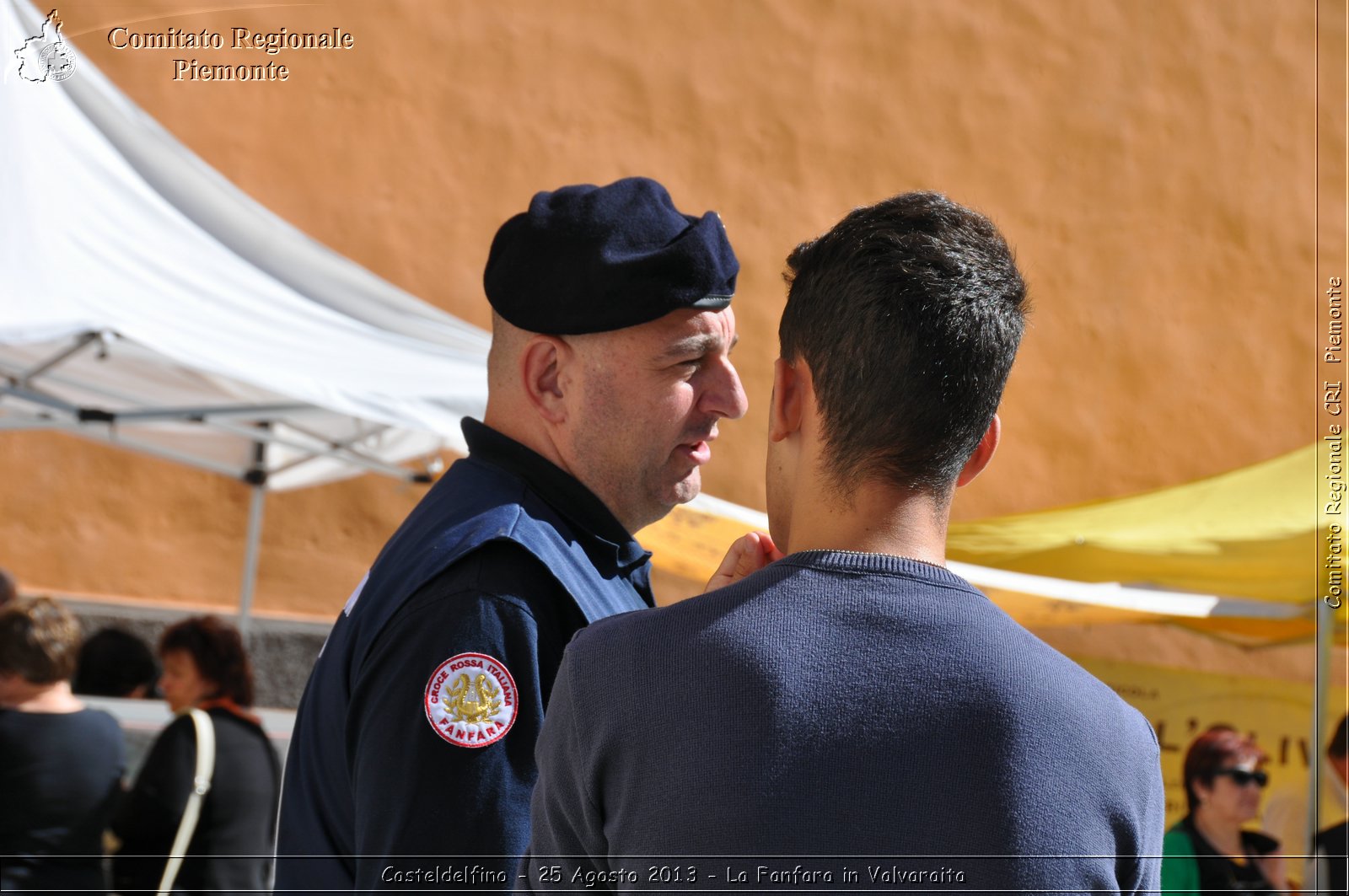 Casteldelfino - 25 Agosto 2013 - La Fanfara in Valvaraita - Croce Rossa Italiana - Comitato Regionale del Piemonte