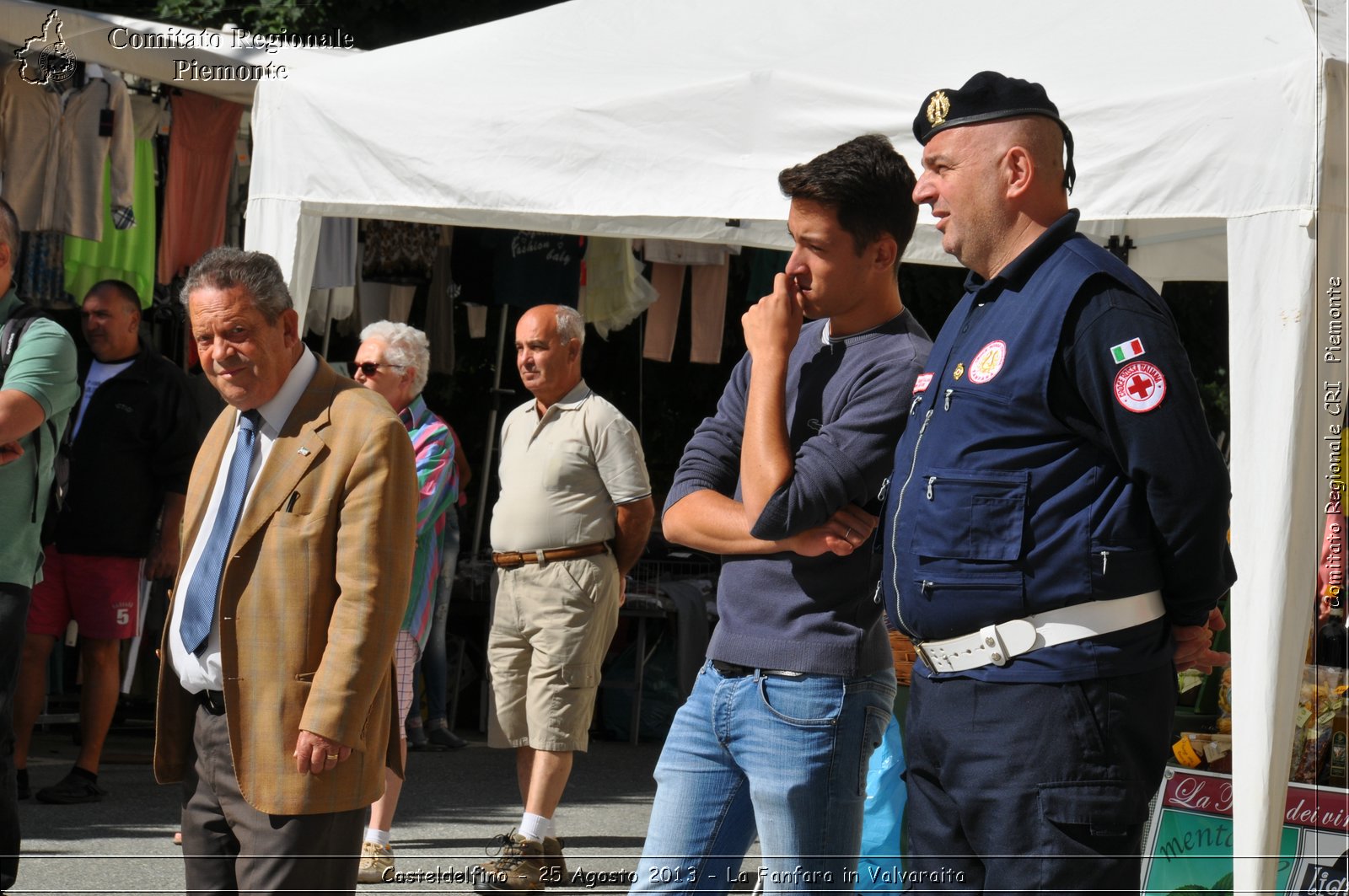 Casteldelfino - 25 Agosto 2013 - La Fanfara in Valvaraita - Croce Rossa Italiana - Comitato Regionale del Piemonte