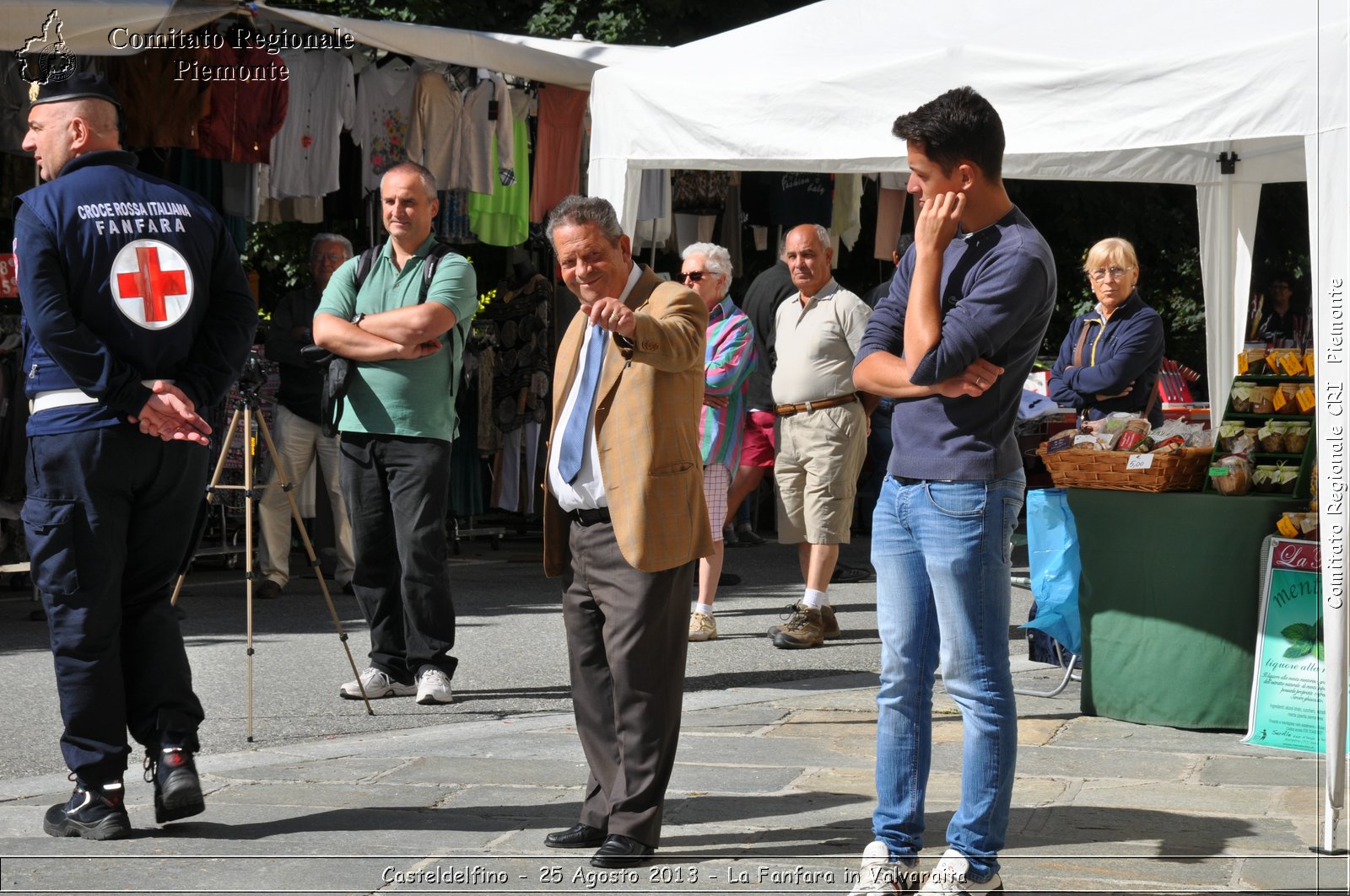 Casteldelfino - 25 Agosto 2013 - La Fanfara in Valvaraita - Croce Rossa Italiana - Comitato Regionale del Piemonte