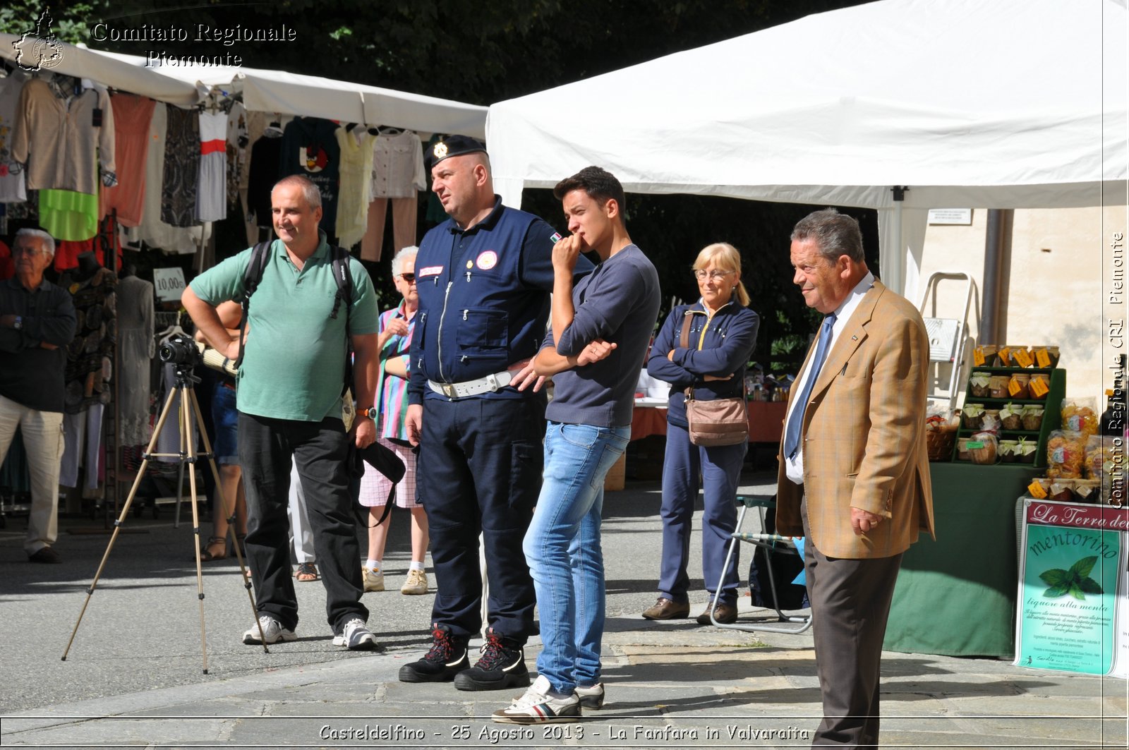 Casteldelfino - 25 Agosto 2013 - La Fanfara in Valvaraita - Croce Rossa Italiana - Comitato Regionale del Piemonte