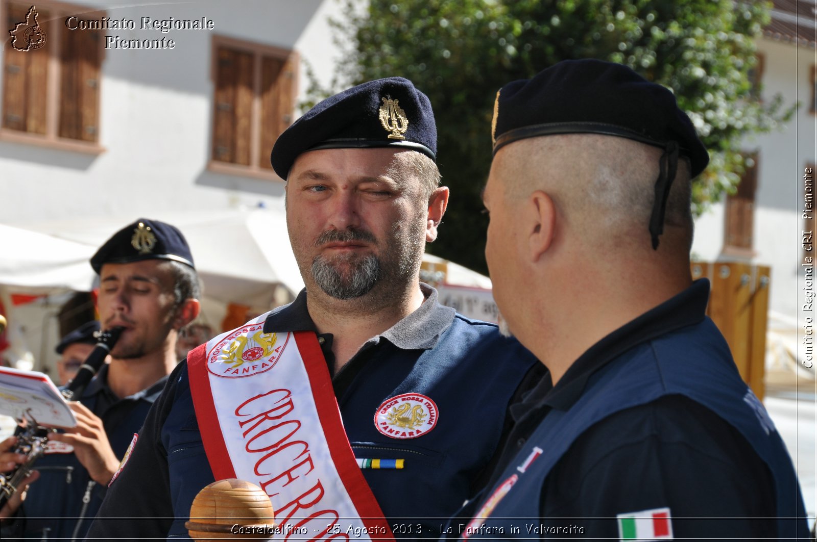 Casteldelfino - 25 Agosto 2013 - La Fanfara in Valvaraita - Croce Rossa Italiana - Comitato Regionale del Piemonte