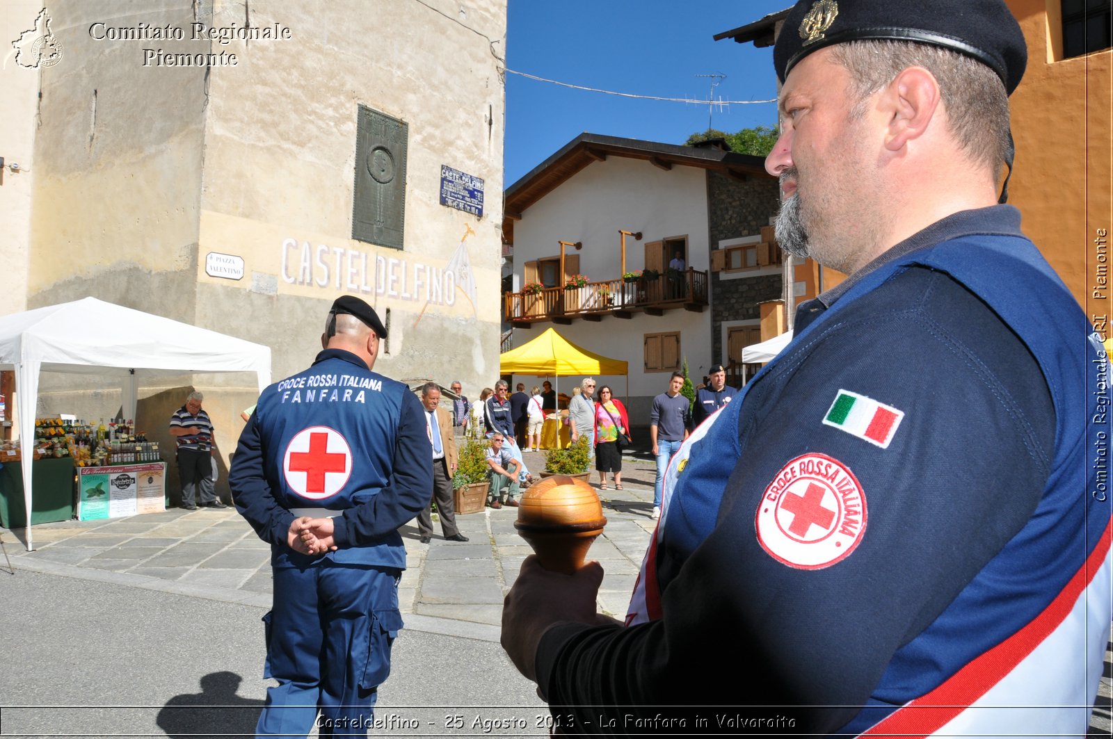 Casteldelfino - 25 Agosto 2013 - La Fanfara in Valvaraita - Croce Rossa Italiana - Comitato Regionale del Piemonte