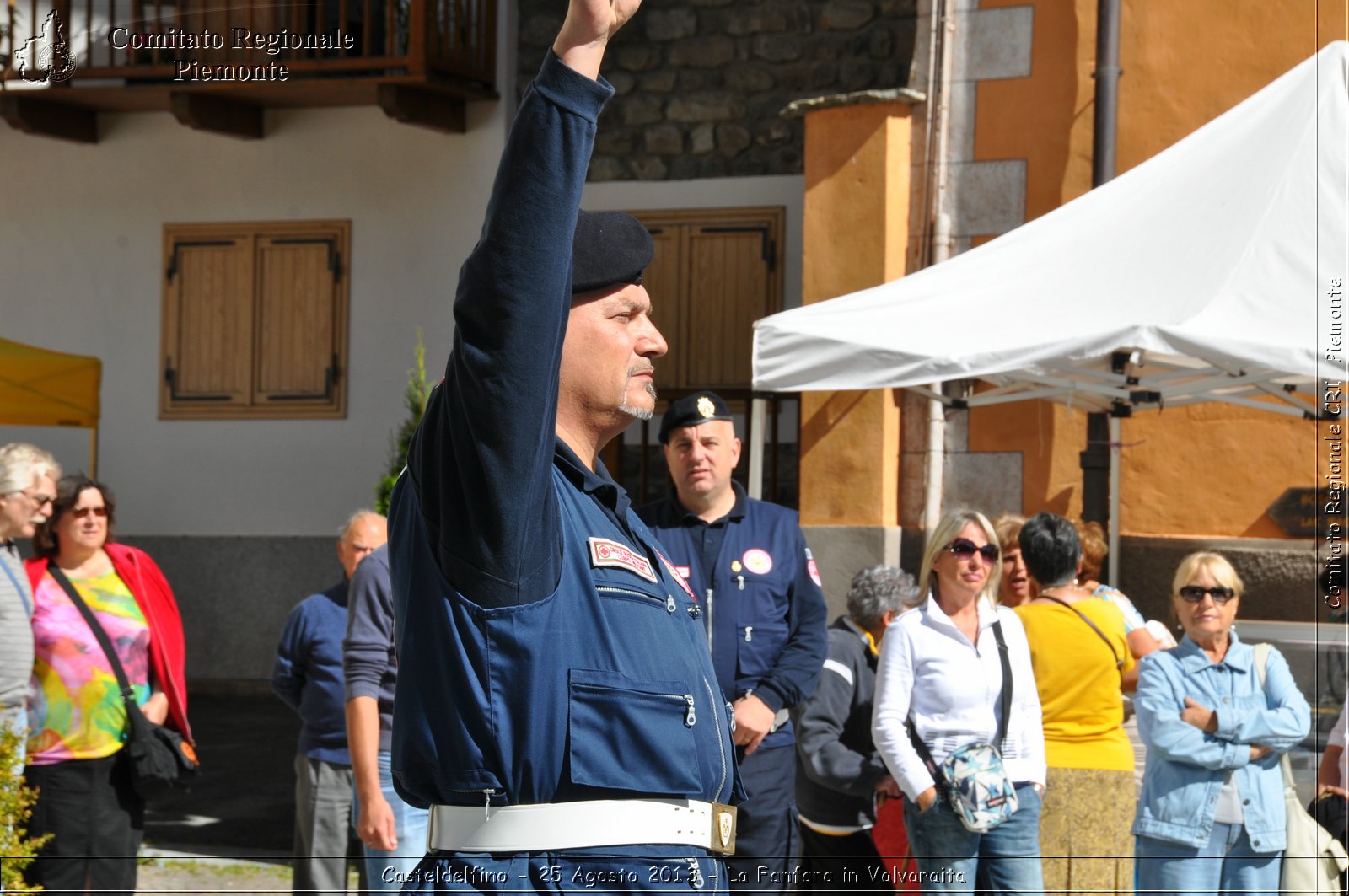 Casteldelfino - 25 Agosto 2013 - La Fanfara in Valvaraita - Croce Rossa Italiana - Comitato Regionale del Piemonte