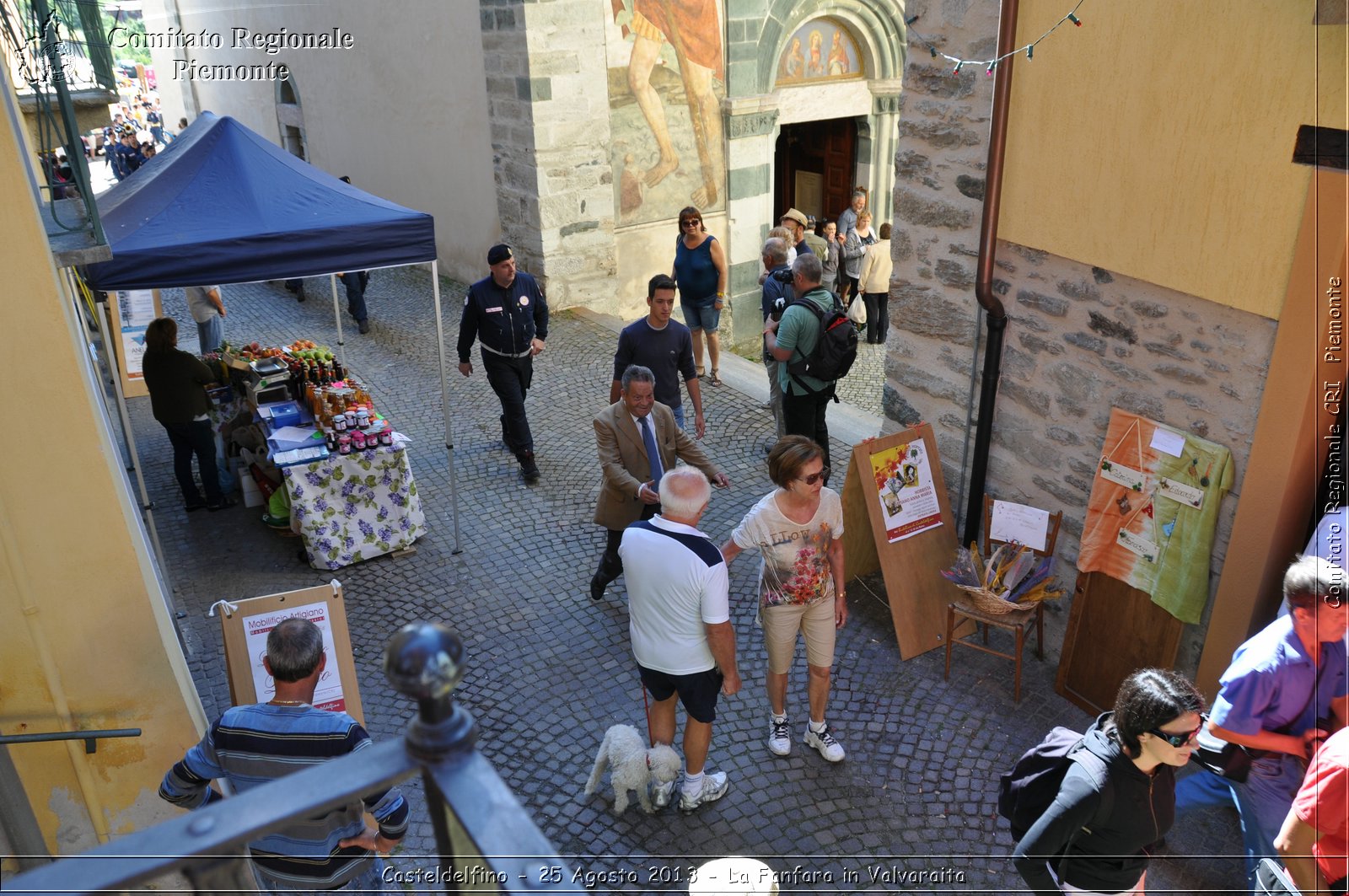 Casteldelfino - 25 Agosto 2013 - La Fanfara in Valvaraita - Croce Rossa Italiana - Comitato Regionale del Piemonte