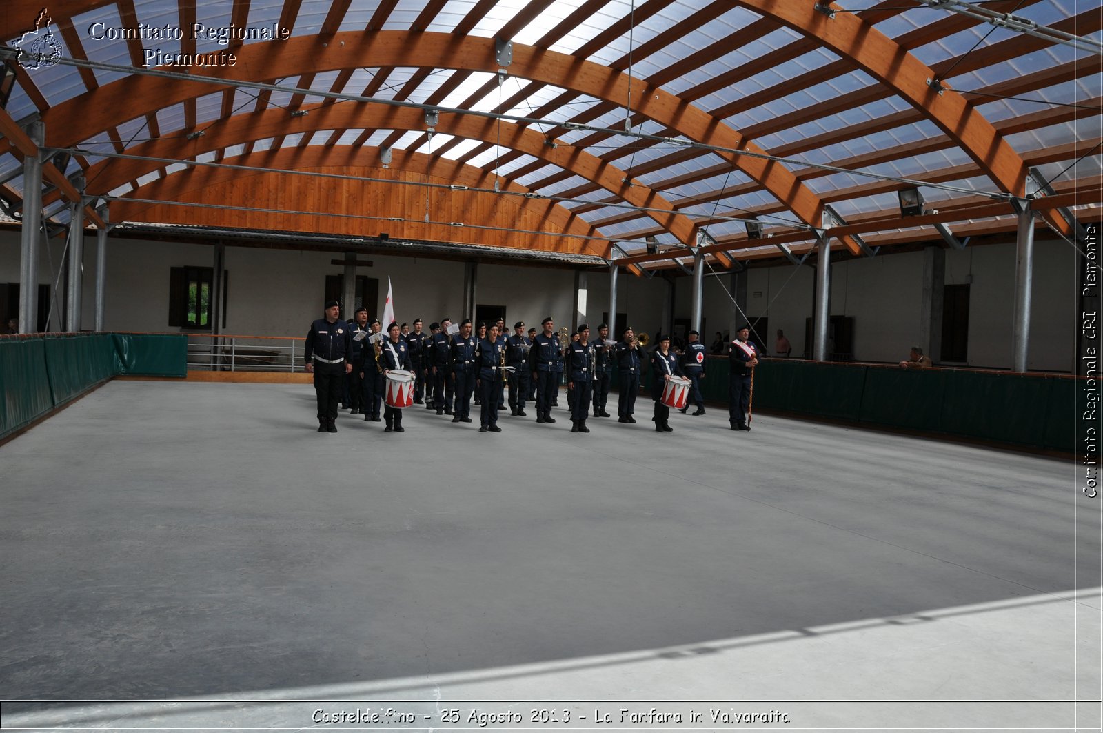 Casteldelfino - 25 Agosto 2013 - La Fanfara in Valvaraita - Croce Rossa Italiana - Comitato Regionale del Piemonte