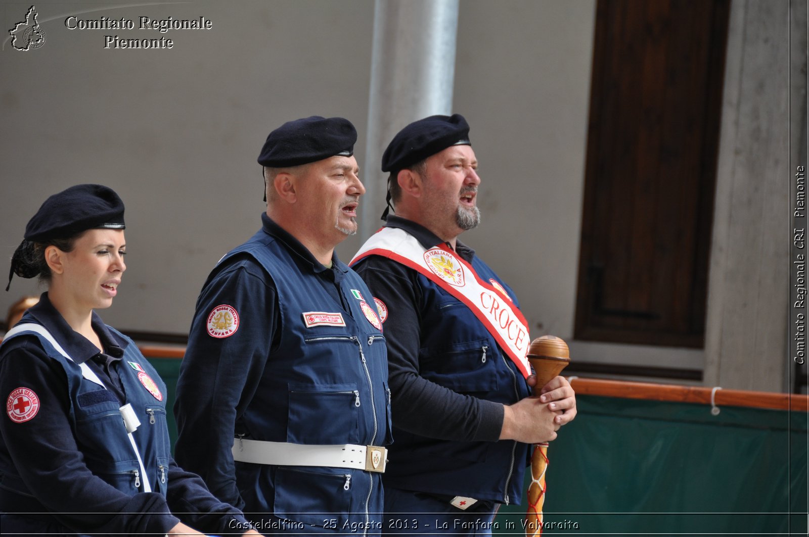 Casteldelfino - 25 Agosto 2013 - La Fanfara in Valvaraita - Croce Rossa Italiana - Comitato Regionale del Piemonte