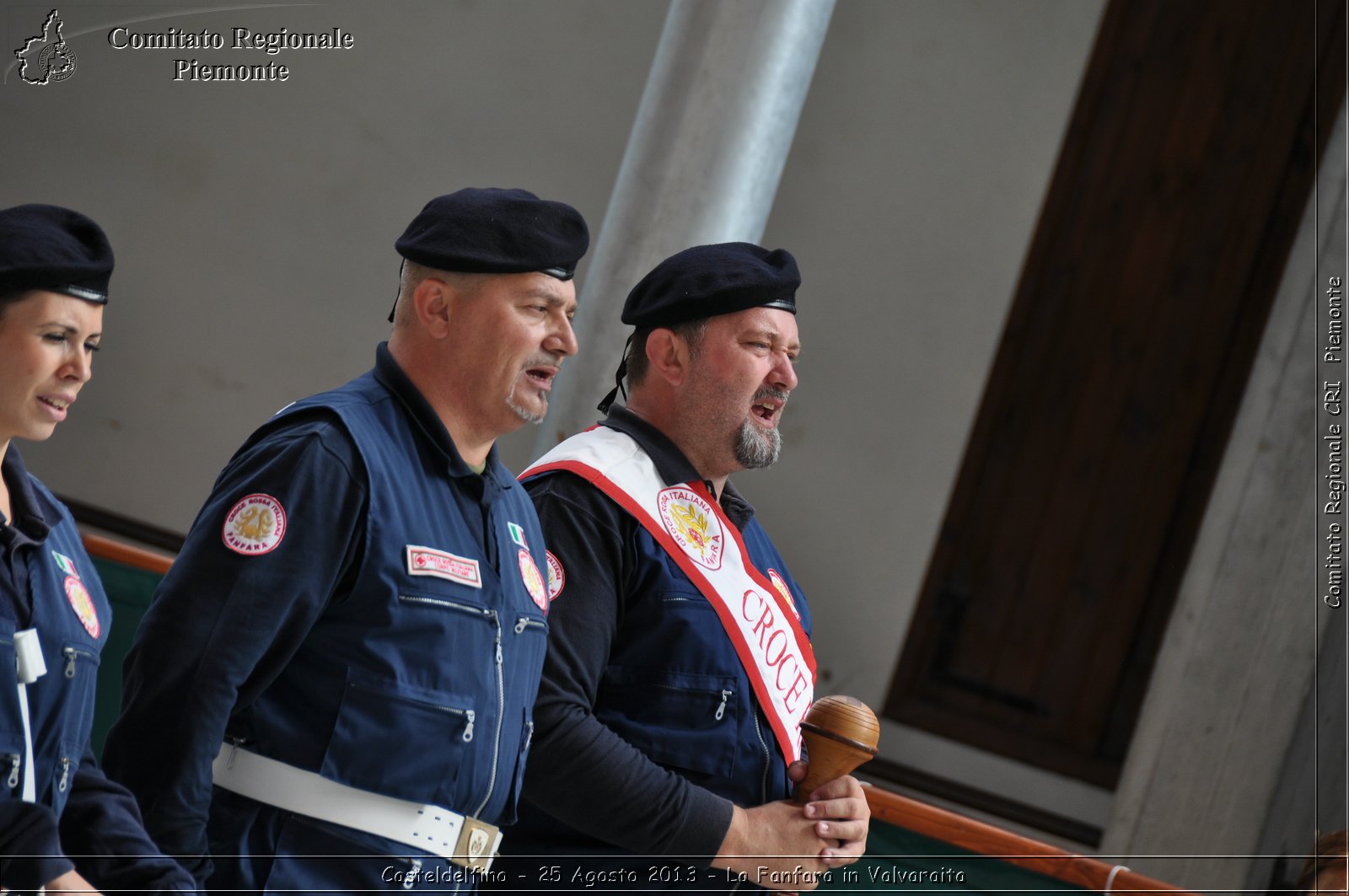 Casteldelfino - 25 Agosto 2013 - La Fanfara in Valvaraita - Croce Rossa Italiana - Comitato Regionale del Piemonte