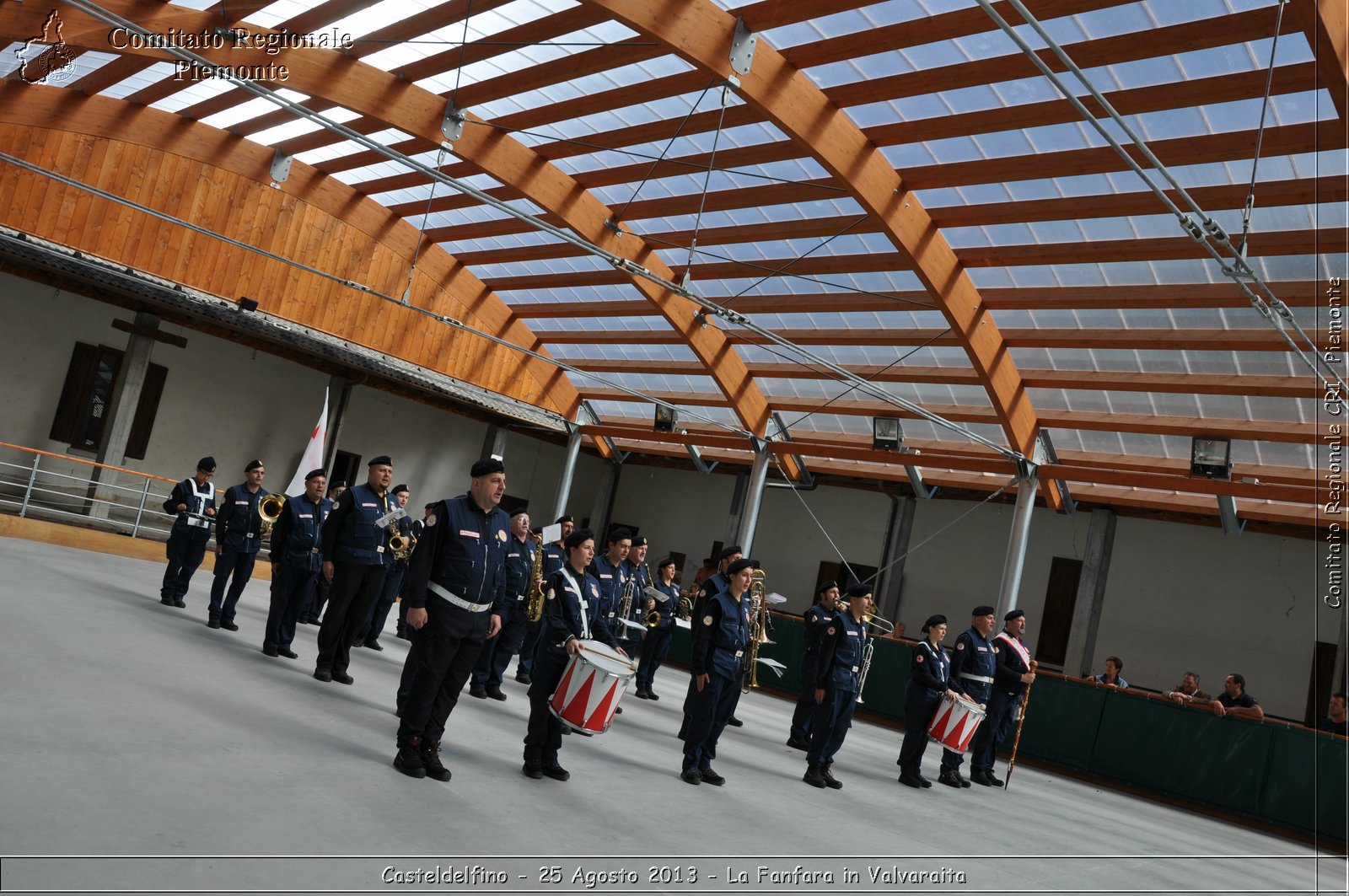 Casteldelfino - 25 Agosto 2013 - La Fanfara in Valvaraita - Croce Rossa Italiana - Comitato Regionale del Piemonte