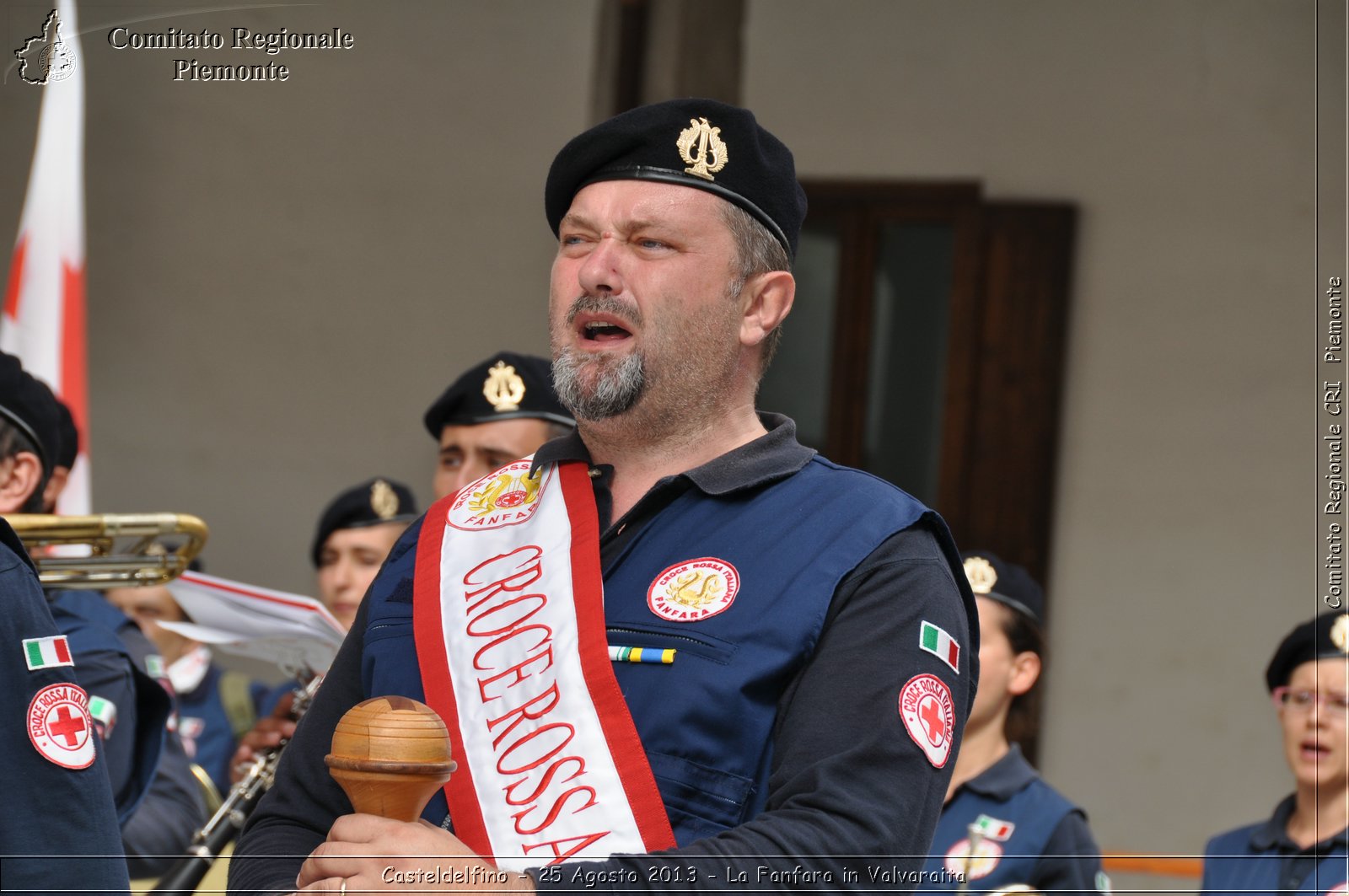 Casteldelfino - 25 Agosto 2013 - La Fanfara in Valvaraita - Croce Rossa Italiana - Comitato Regionale del Piemonte