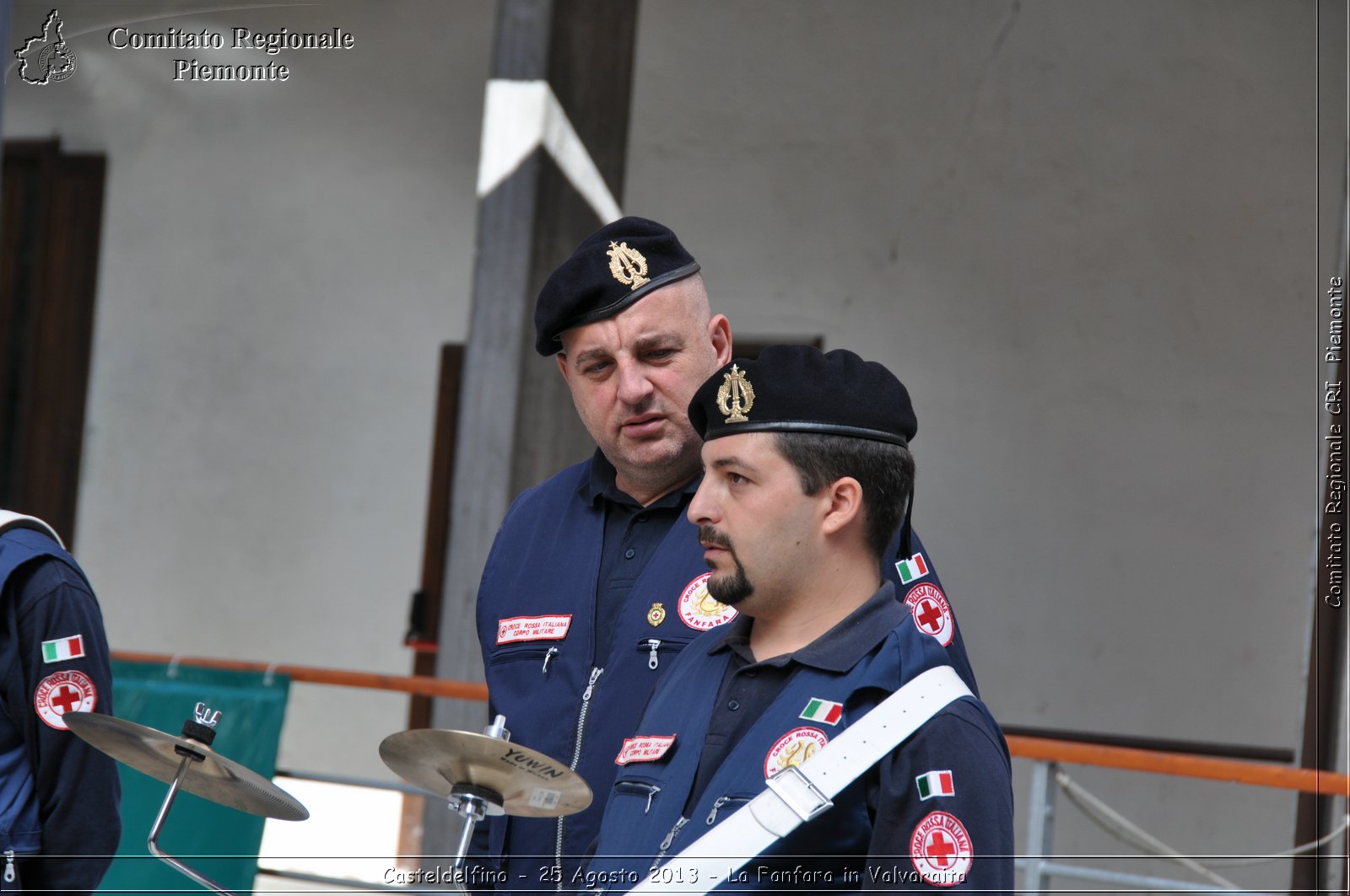 Casteldelfino - 25 Agosto 2013 - La Fanfara in Valvaraita - Croce Rossa Italiana - Comitato Regionale del Piemonte