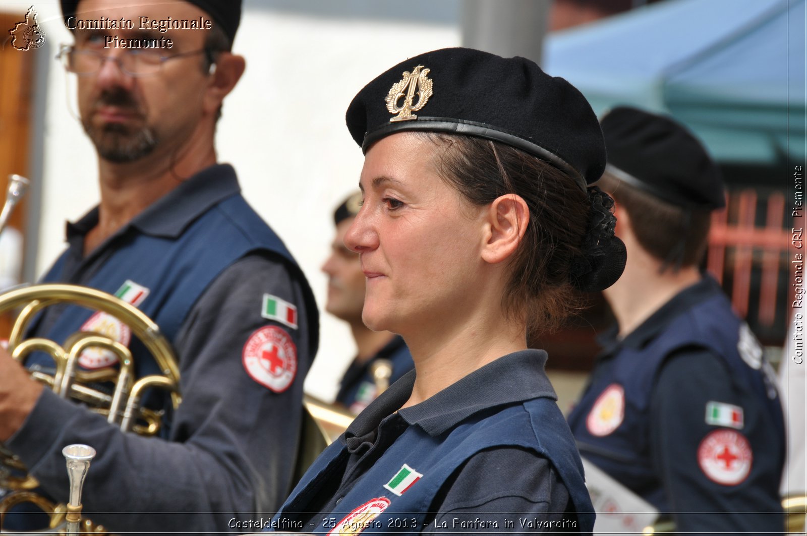 Casteldelfino - 25 Agosto 2013 - La Fanfara in Valvaraita - Croce Rossa Italiana - Comitato Regionale del Piemonte