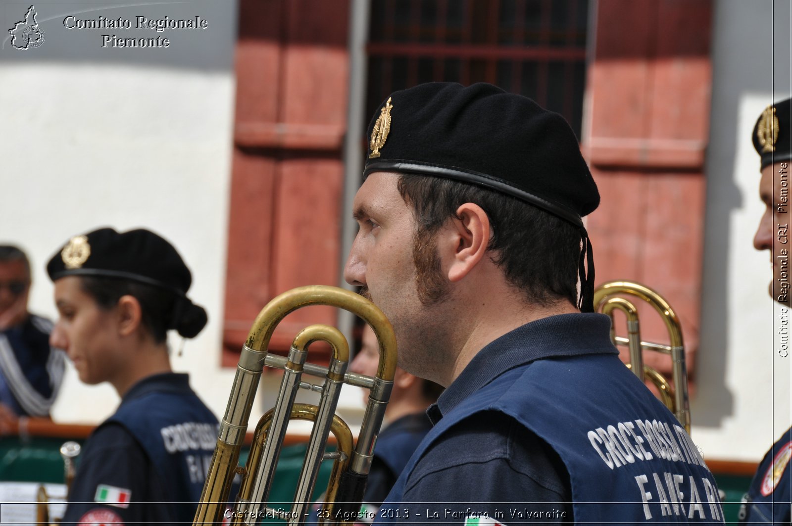 Casteldelfino - 25 Agosto 2013 - La Fanfara in Valvaraita - Croce Rossa Italiana - Comitato Regionale del Piemonte