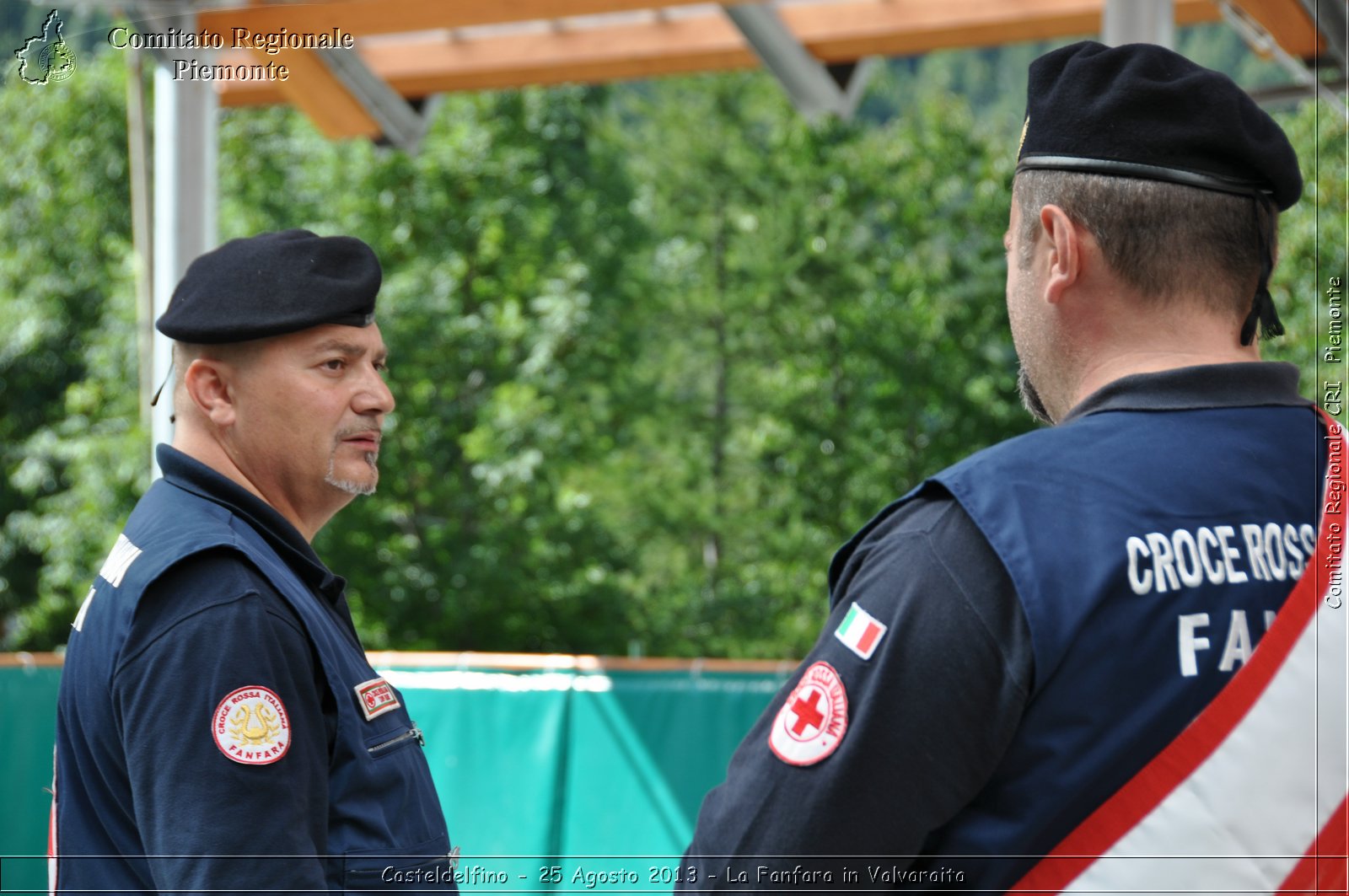 Casteldelfino - 25 Agosto 2013 - La Fanfara in Valvaraita - Croce Rossa Italiana - Comitato Regionale del Piemonte