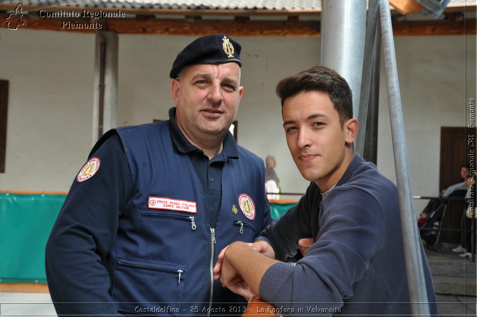 Casteldelfino - 25 Agosto 2013 - La Fanfara in Valvaraita - Croce Rossa Italiana - Comitato Regionale del Piemonte