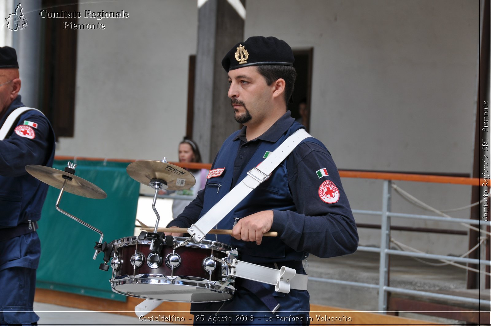 Casteldelfino - 25 Agosto 2013 - La Fanfara in Valvaraita - Croce Rossa Italiana - Comitato Regionale del Piemonte