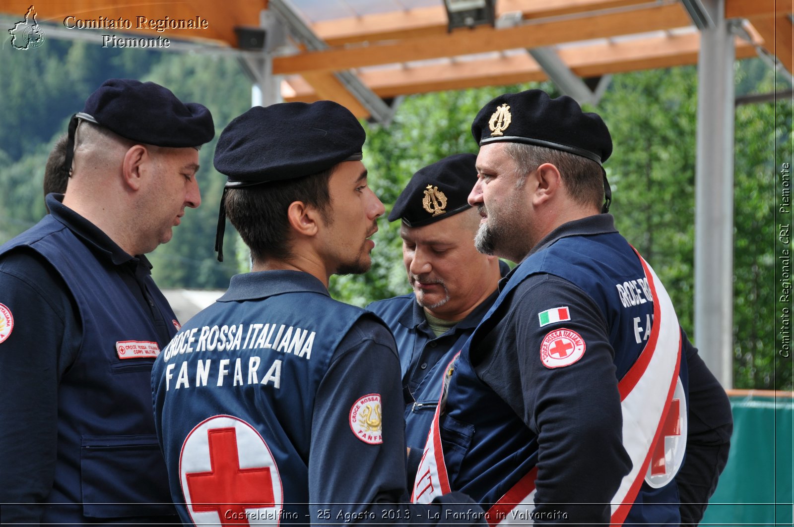 Casteldelfino - 25 Agosto 2013 - La Fanfara in Valvaraita - Croce Rossa Italiana - Comitato Regionale del Piemonte