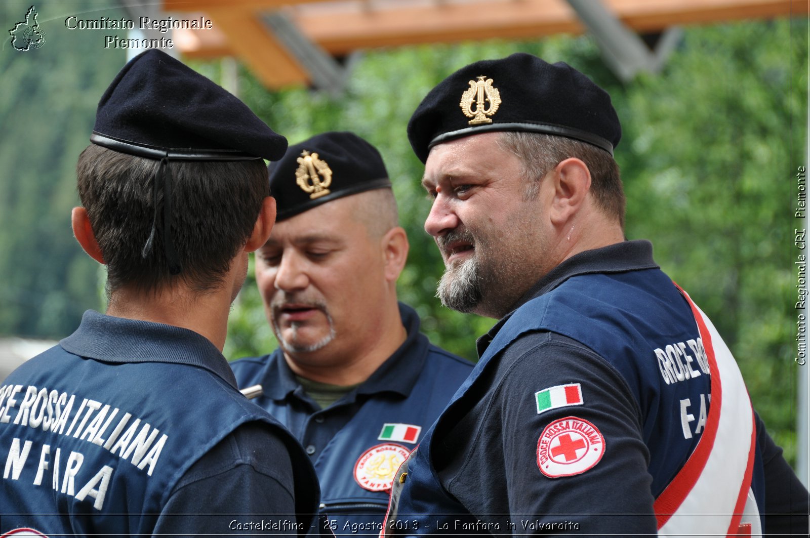 Casteldelfino - 25 Agosto 2013 - La Fanfara in Valvaraita - Croce Rossa Italiana - Comitato Regionale del Piemonte