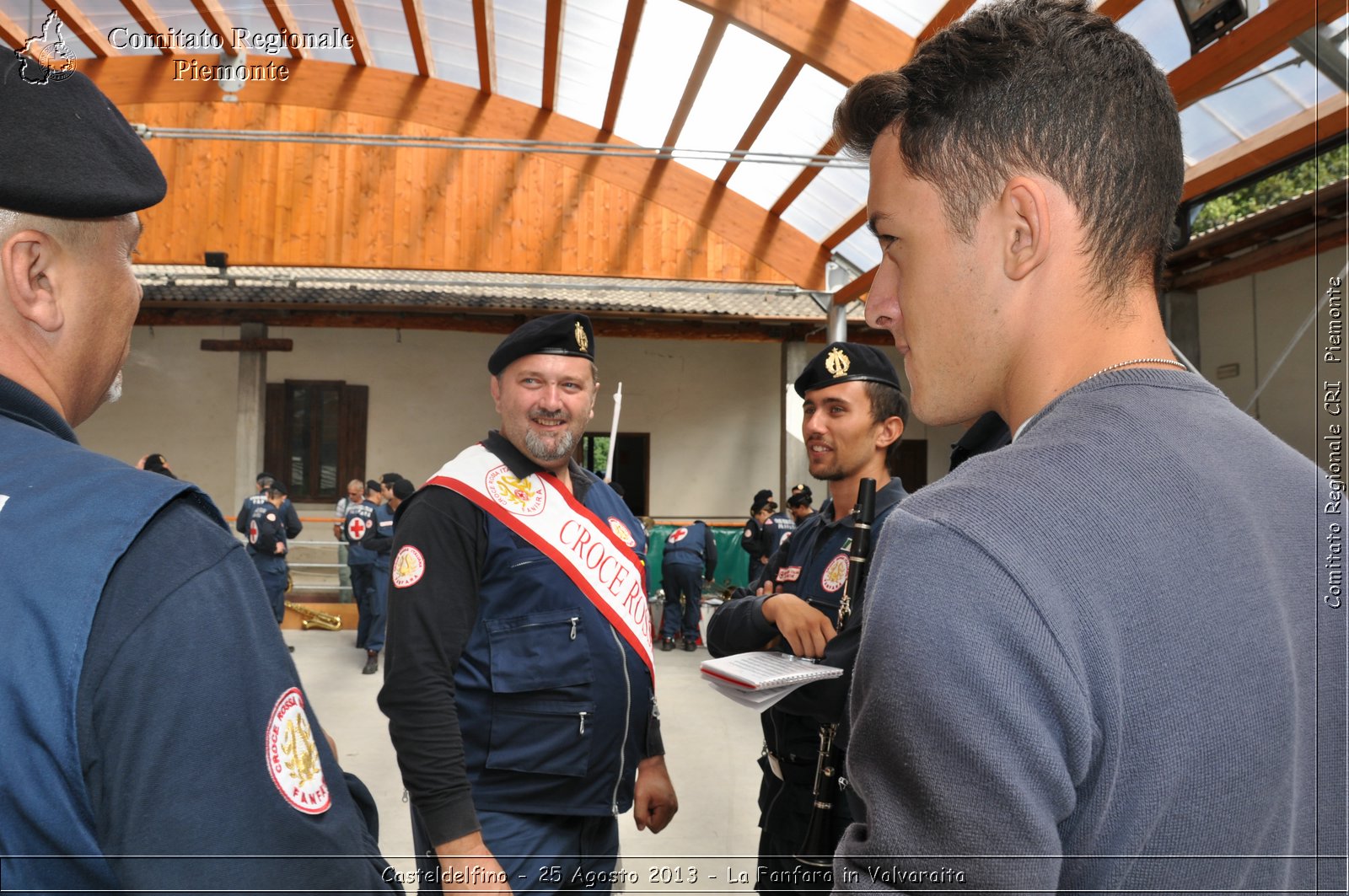 Casteldelfino - 25 Agosto 2013 - La Fanfara in Valvaraita - Croce Rossa Italiana - Comitato Regionale del Piemonte