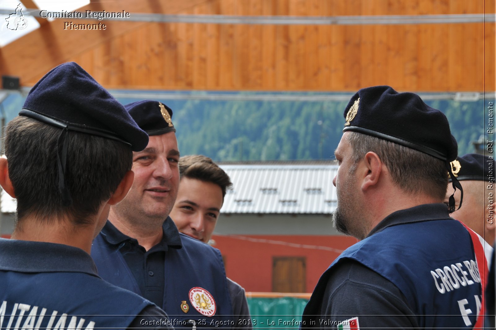 Casteldelfino - 25 Agosto 2013 - La Fanfara in Valvaraita - Croce Rossa Italiana - Comitato Regionale del Piemonte