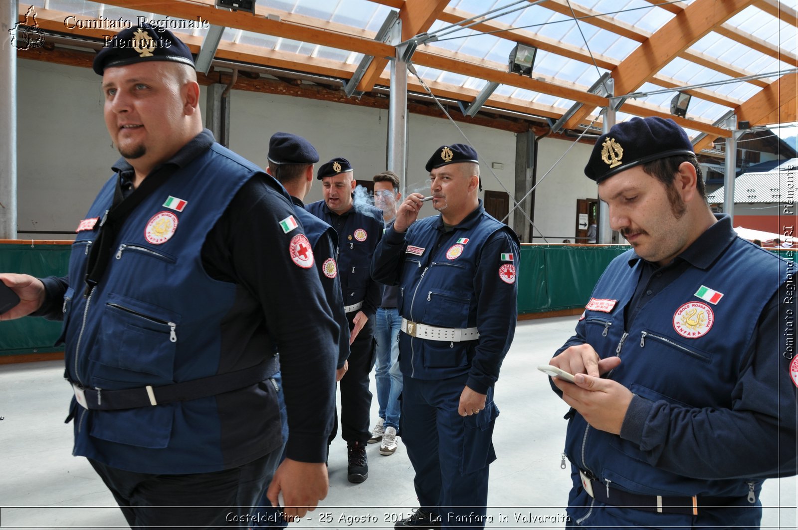 Casteldelfino - 25 Agosto 2013 - La Fanfara in Valvaraita - Croce Rossa Italiana - Comitato Regionale del Piemonte