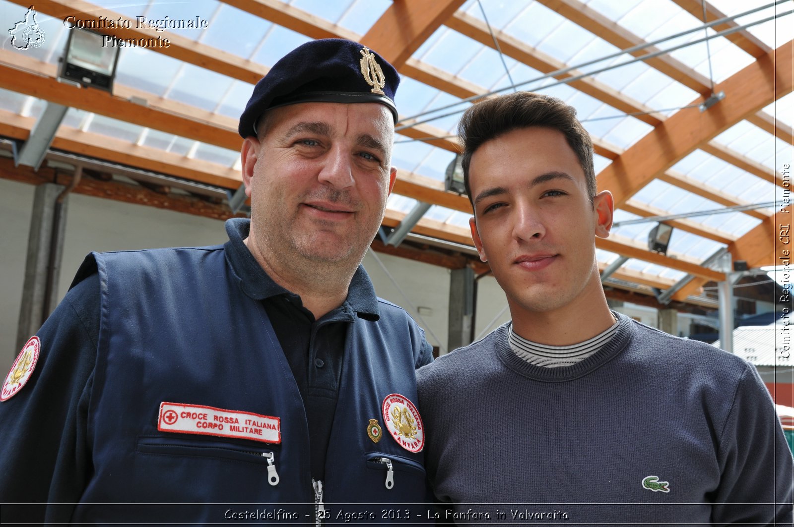 Casteldelfino - 25 Agosto 2013 - La Fanfara in Valvaraita - Croce Rossa Italiana - Comitato Regionale del Piemonte