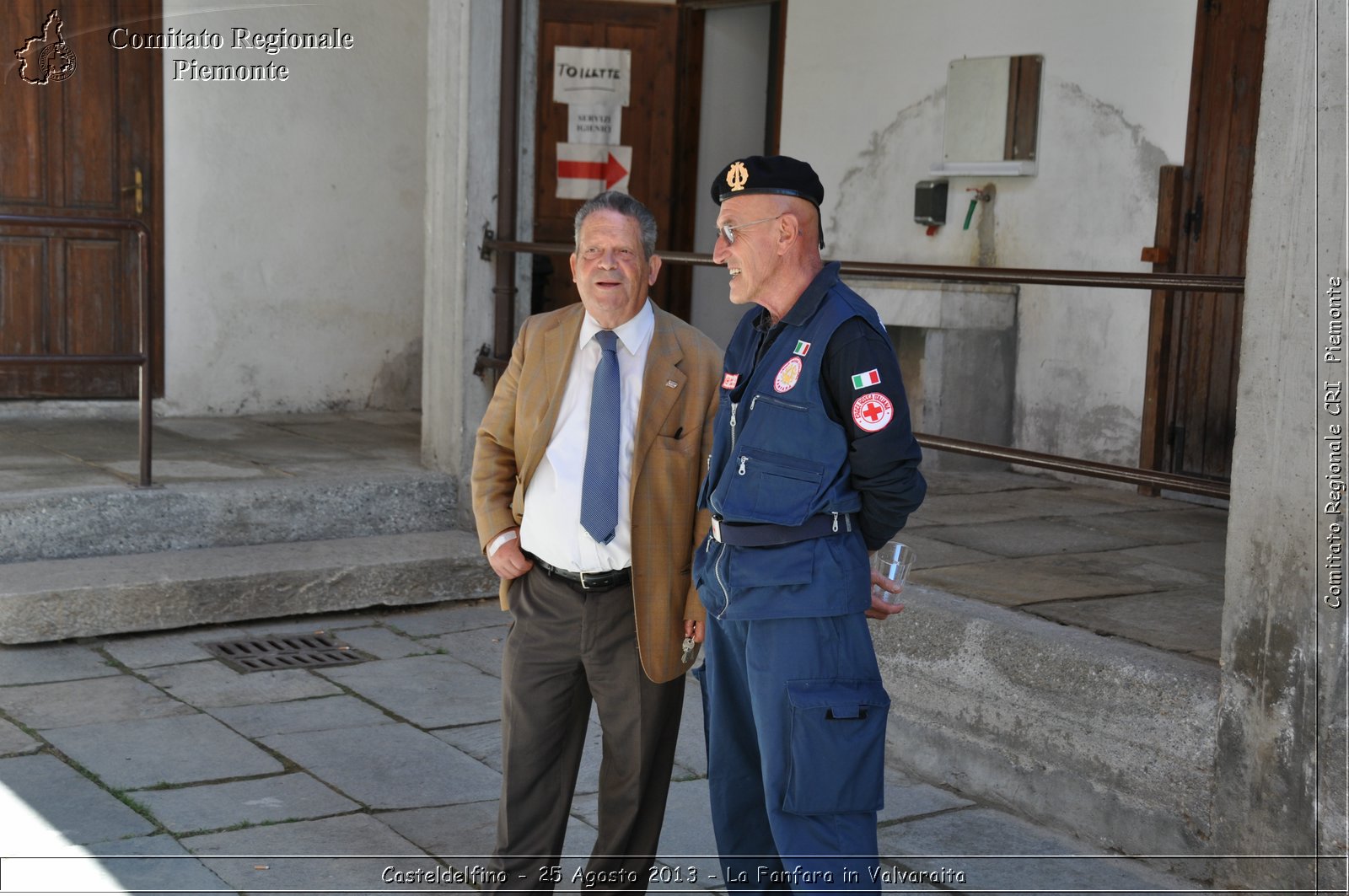 Casteldelfino - 25 Agosto 2013 - La Fanfara in Valvaraita - Croce Rossa Italiana - Comitato Regionale del Piemonte