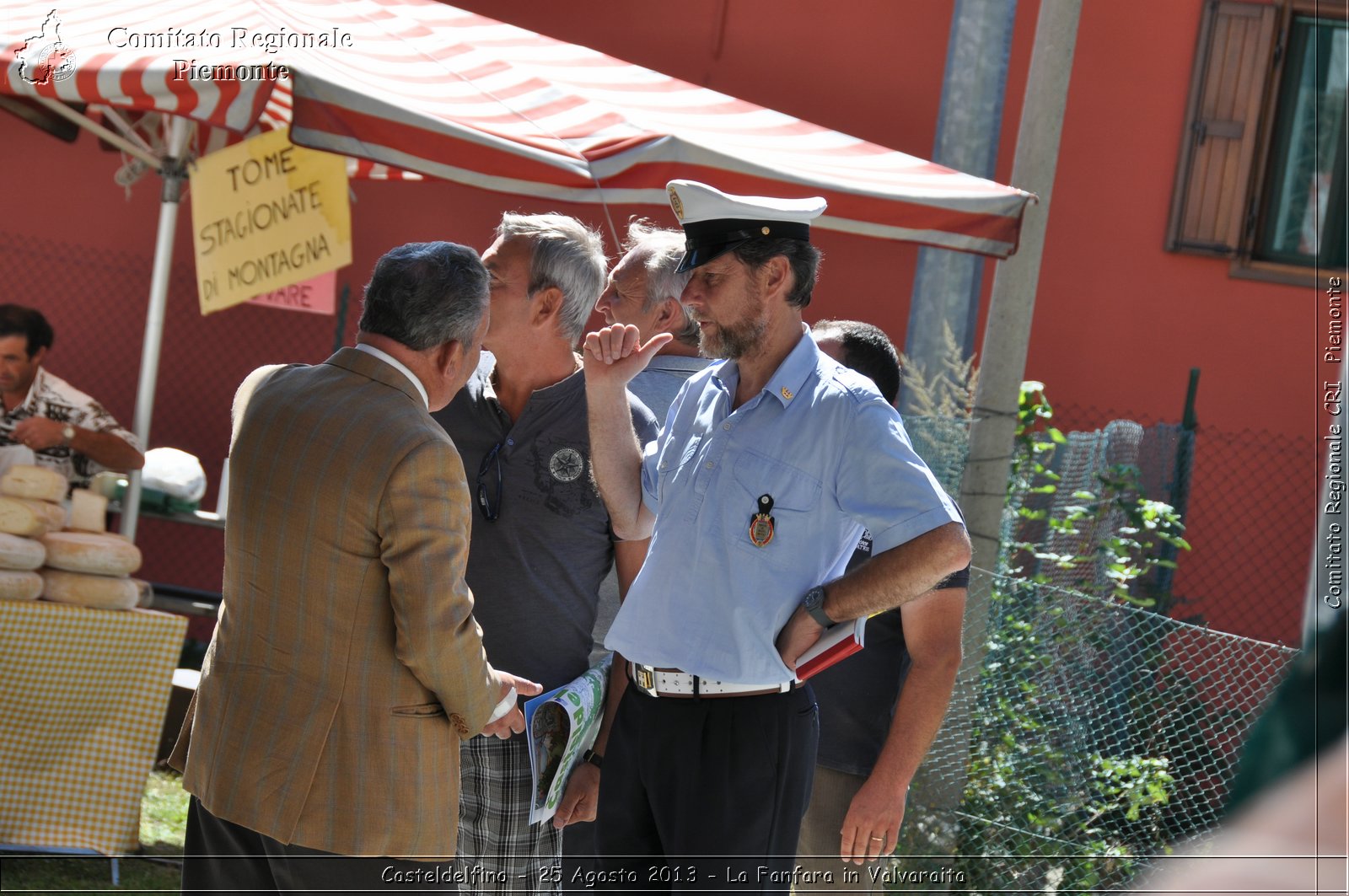 Casteldelfino - 25 Agosto 2013 - La Fanfara in Valvaraita - Croce Rossa Italiana - Comitato Regionale del Piemonte