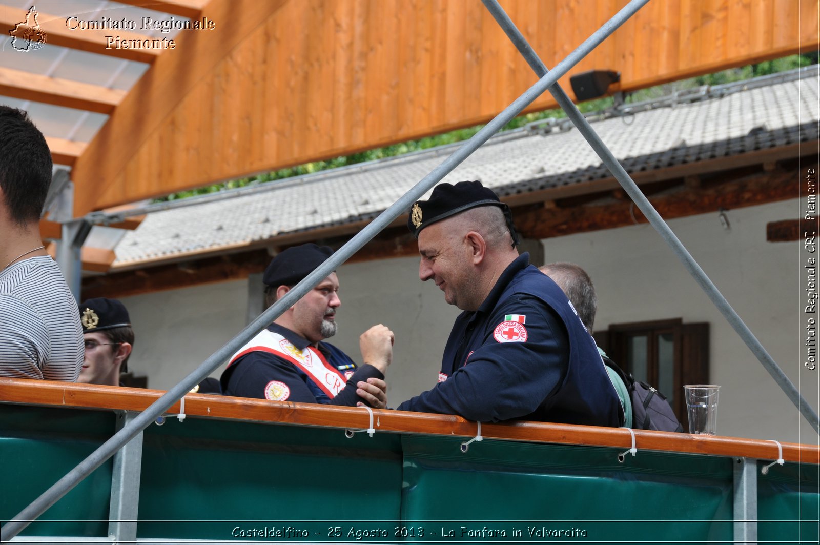 Casteldelfino - 25 Agosto 2013 - La Fanfara in Valvaraita - Croce Rossa Italiana - Comitato Regionale del Piemonte