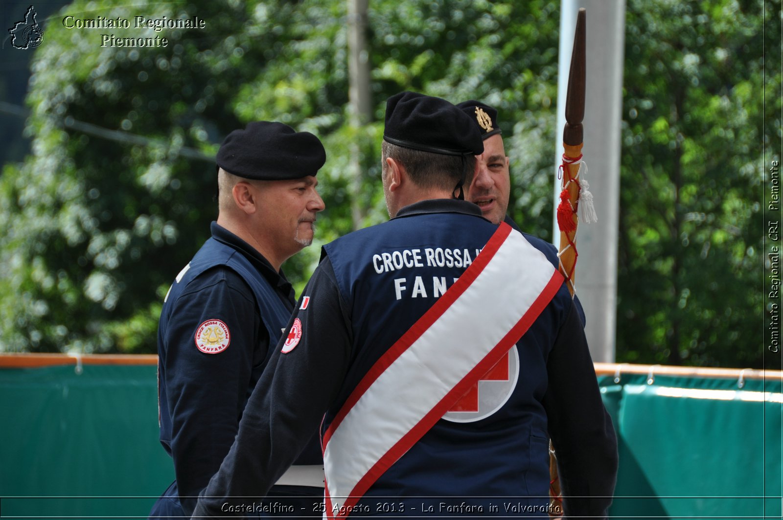 Casteldelfino - 25 Agosto 2013 - La Fanfara in Valvaraita - Croce Rossa Italiana - Comitato Regionale del Piemonte