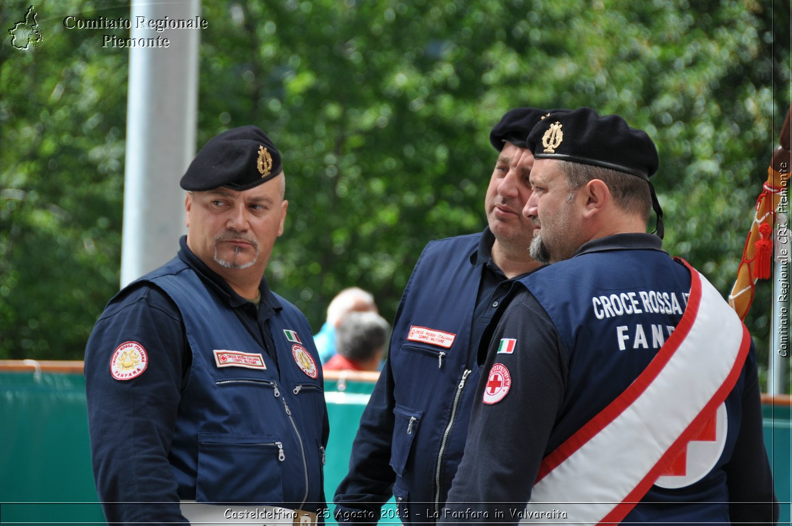 Casteldelfino - 25 Agosto 2013 - La Fanfara in Valvaraita - Croce Rossa Italiana - Comitato Regionale del Piemonte