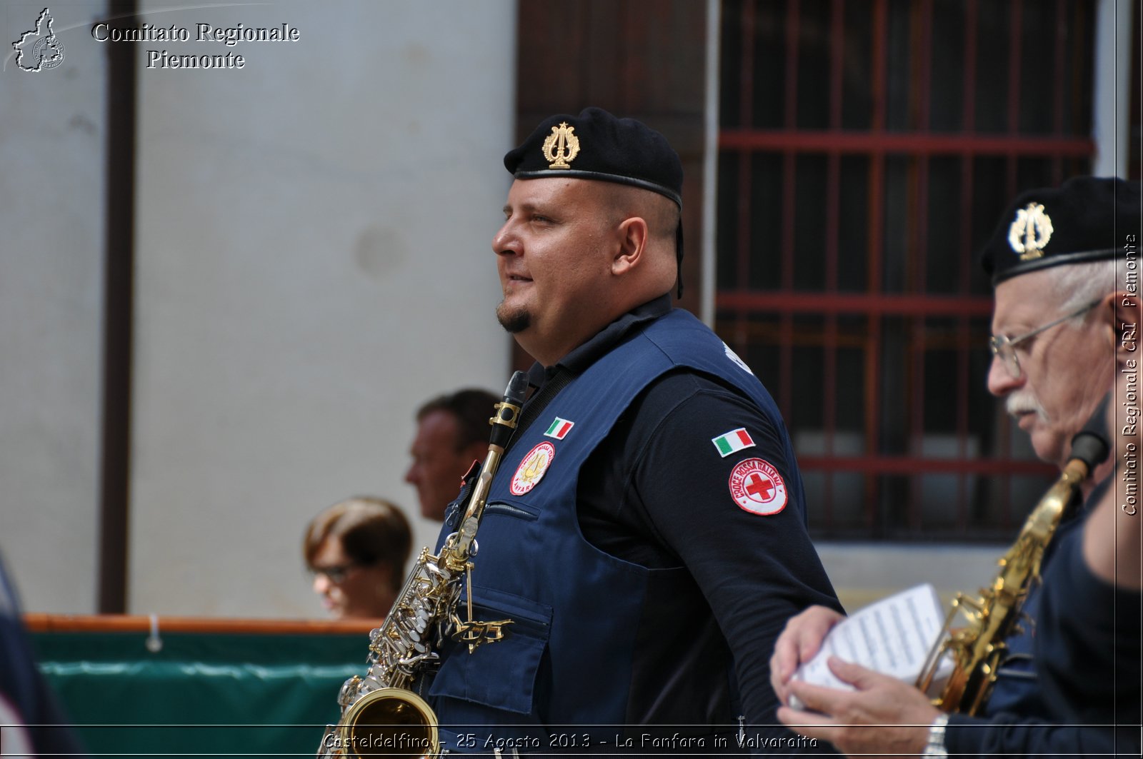 Casteldelfino - 25 Agosto 2013 - La Fanfara in Valvaraita - Croce Rossa Italiana - Comitato Regionale del Piemonte