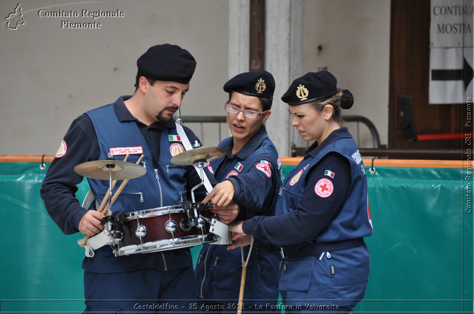 Casteldelfino - 25 Agosto 2013 - La Fanfara in Valvaraita - Croce Rossa Italiana - Comitato Regionale del Piemonte