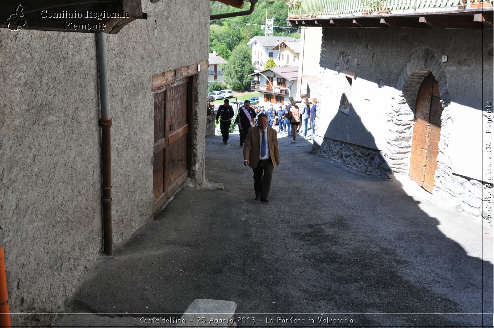 Casteldelfino - 25 Agosto 2013 - La Fanfara in Valvaraita - Croce Rossa Italiana - Comitato Regionale del Piemonte