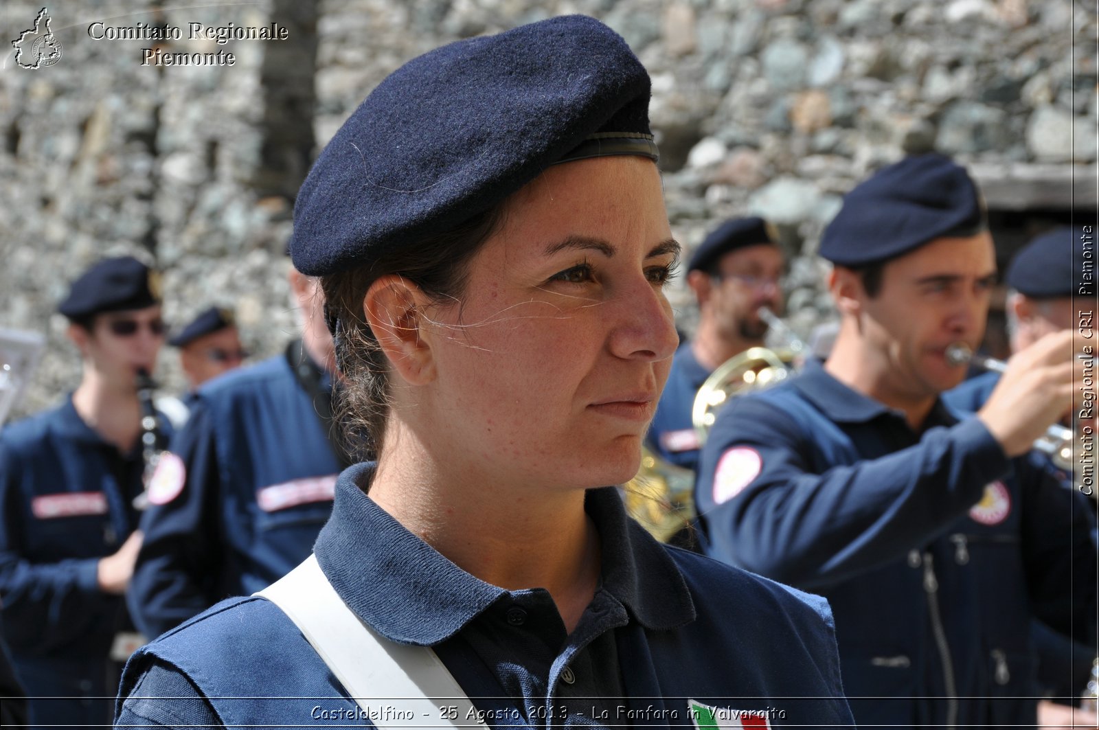 Casteldelfino - 25 Agosto 2013 - La Fanfara in Valvaraita - Croce Rossa Italiana - Comitato Regionale del Piemonte