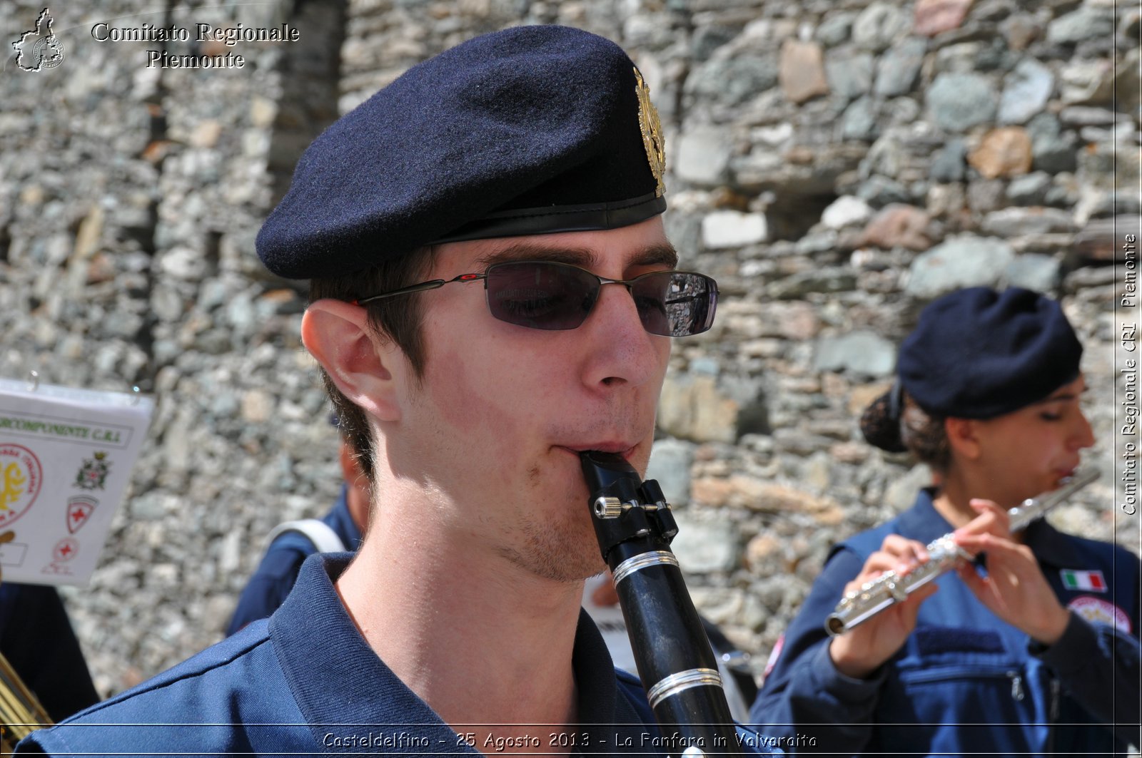 Casteldelfino - 25 Agosto 2013 - La Fanfara in Valvaraita - Croce Rossa Italiana - Comitato Regionale del Piemonte