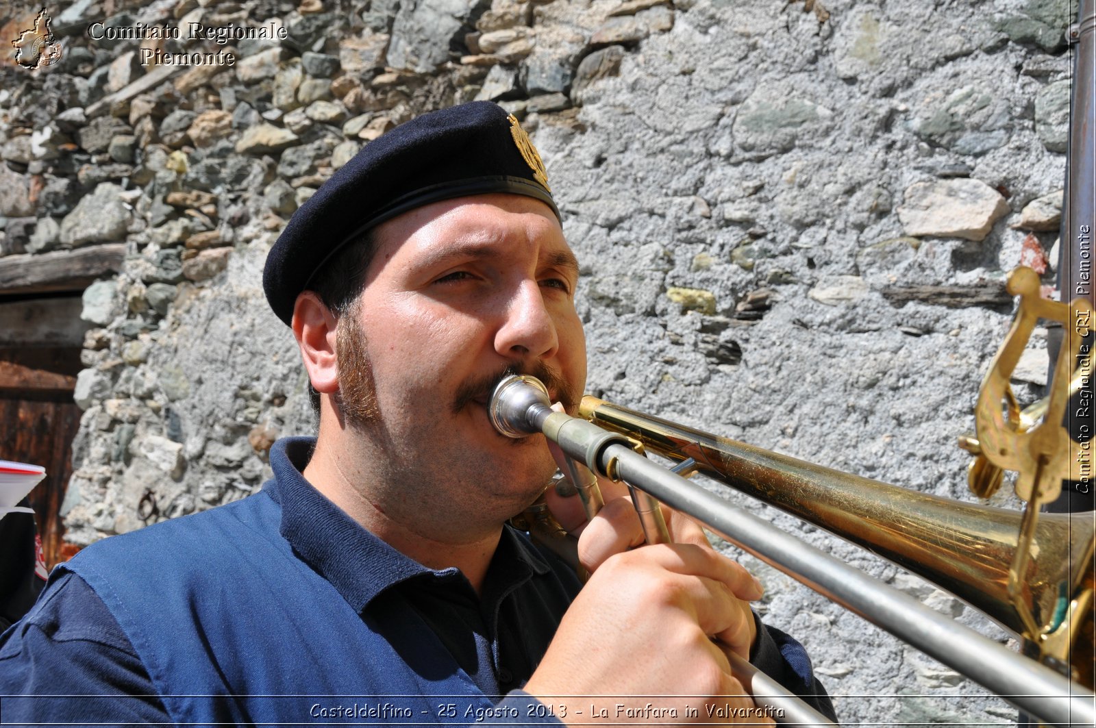 Casteldelfino - 25 Agosto 2013 - La Fanfara in Valvaraita - Croce Rossa Italiana - Comitato Regionale del Piemonte