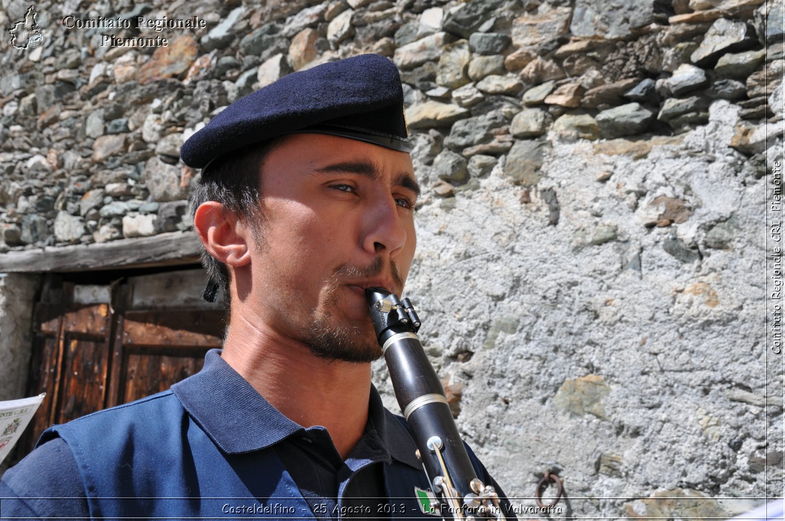 Casteldelfino - 25 Agosto 2013 - La Fanfara in Valvaraita - Croce Rossa Italiana - Comitato Regionale del Piemonte