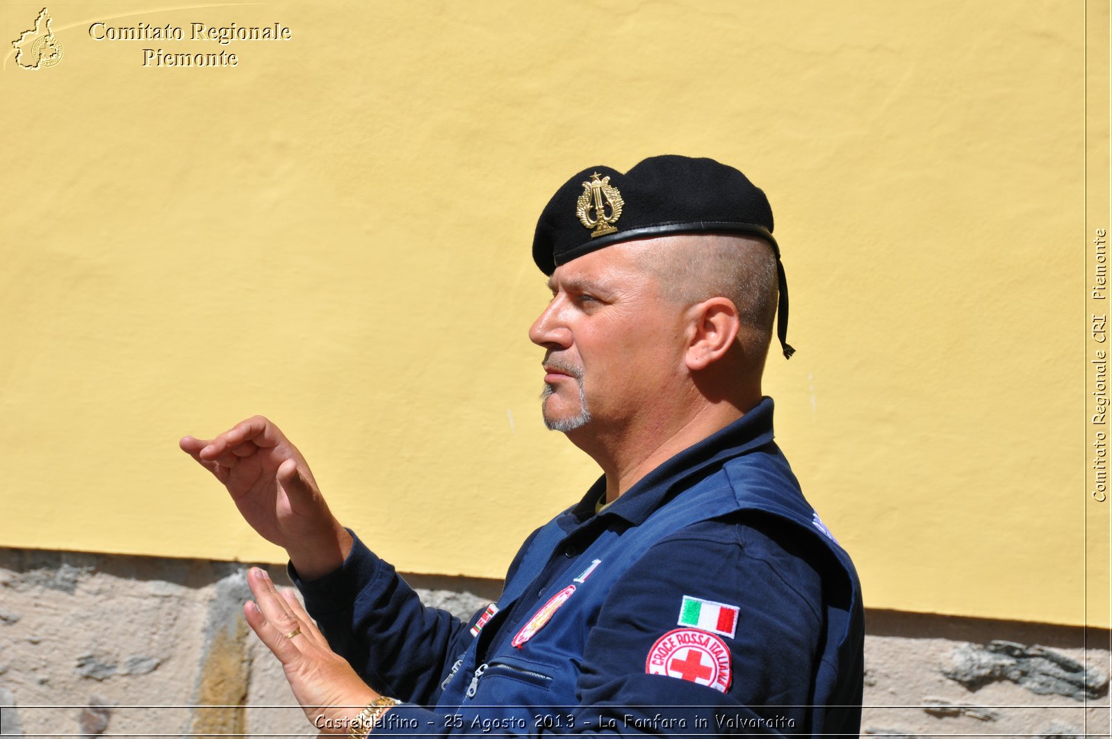 Casteldelfino - 25 Agosto 2013 - La Fanfara in Valvaraita - Croce Rossa Italiana - Comitato Regionale del Piemonte