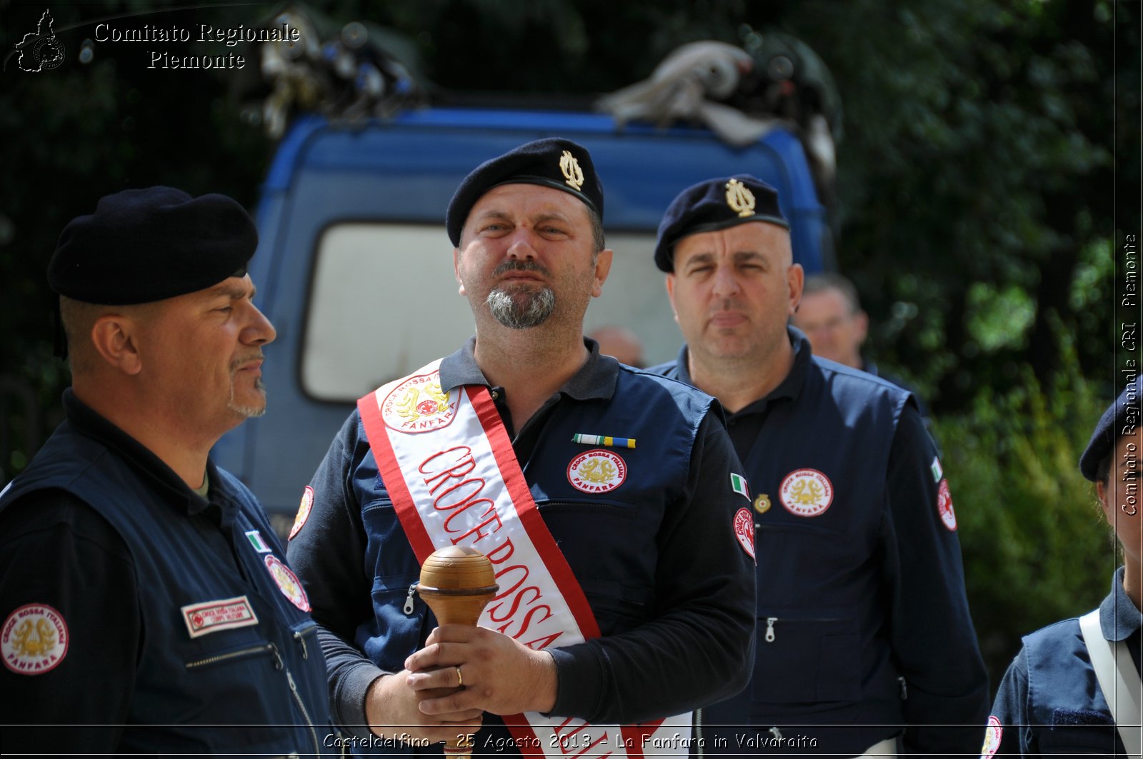 Casteldelfino - 25 Agosto 2013 - La Fanfara in Valvaraita - Croce Rossa Italiana - Comitato Regionale del Piemonte