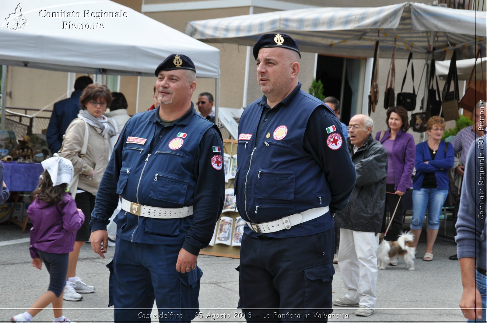 Casteldelfino - 25 Agosto 2013 - La Fanfara in Valvaraita - Croce Rossa Italiana - Comitato Regionale del Piemonte