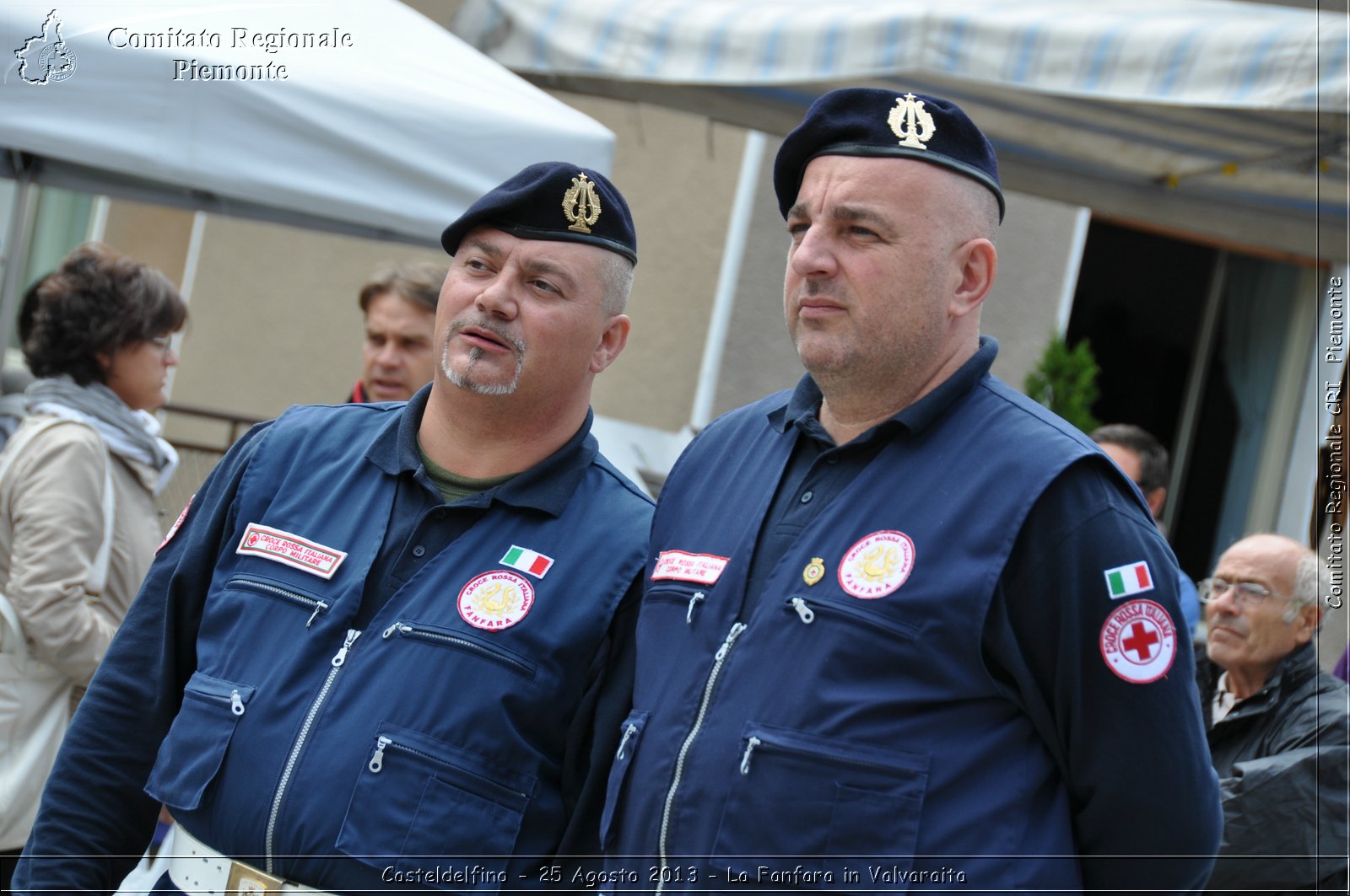 Casteldelfino - 25 Agosto 2013 - La Fanfara in Valvaraita - Croce Rossa Italiana - Comitato Regionale del Piemonte