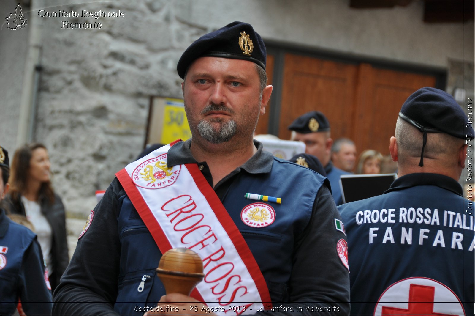 Casteldelfino - 25 Agosto 2013 - La Fanfara in Valvaraita - Croce Rossa Italiana - Comitato Regionale del Piemonte