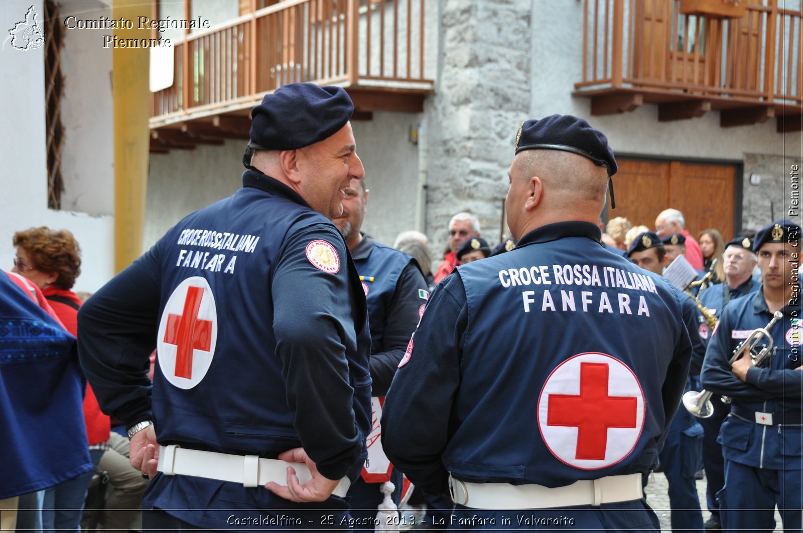 Casteldelfino - 25 Agosto 2013 - La Fanfara in Valvaraita - Croce Rossa Italiana - Comitato Regionale del Piemonte