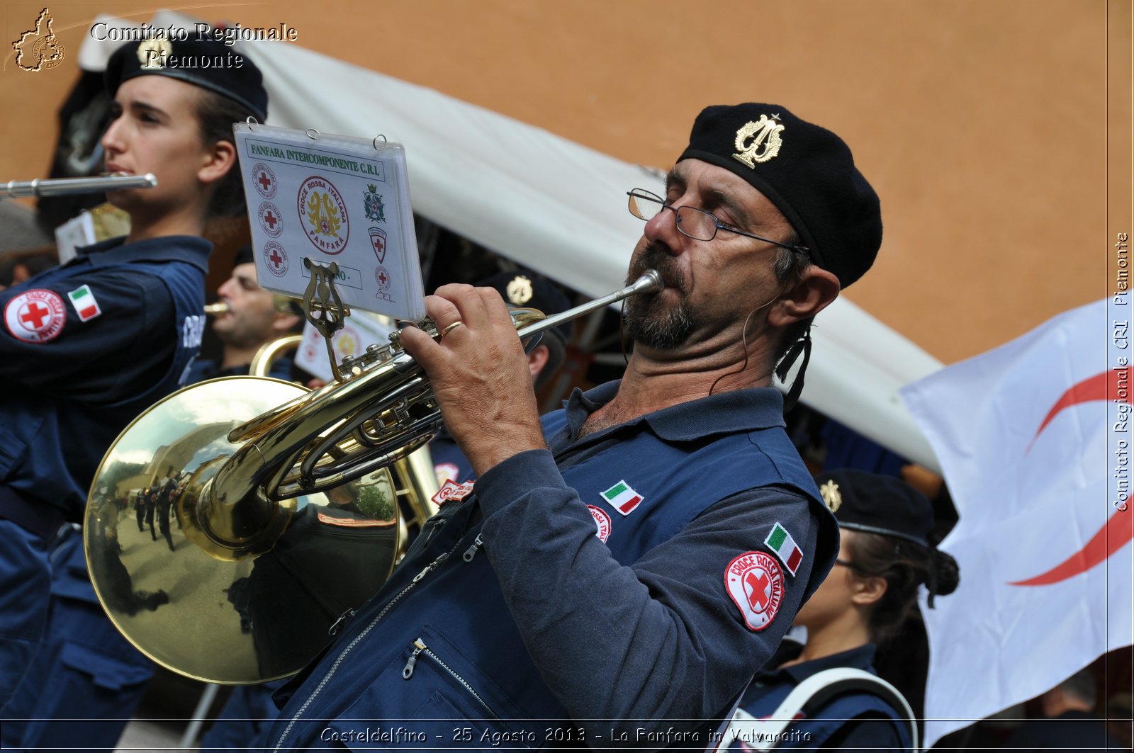 Casteldelfino - 25 Agosto 2013 - La Fanfara in Valvaraita - Croce Rossa Italiana - Comitato Regionale del Piemonte