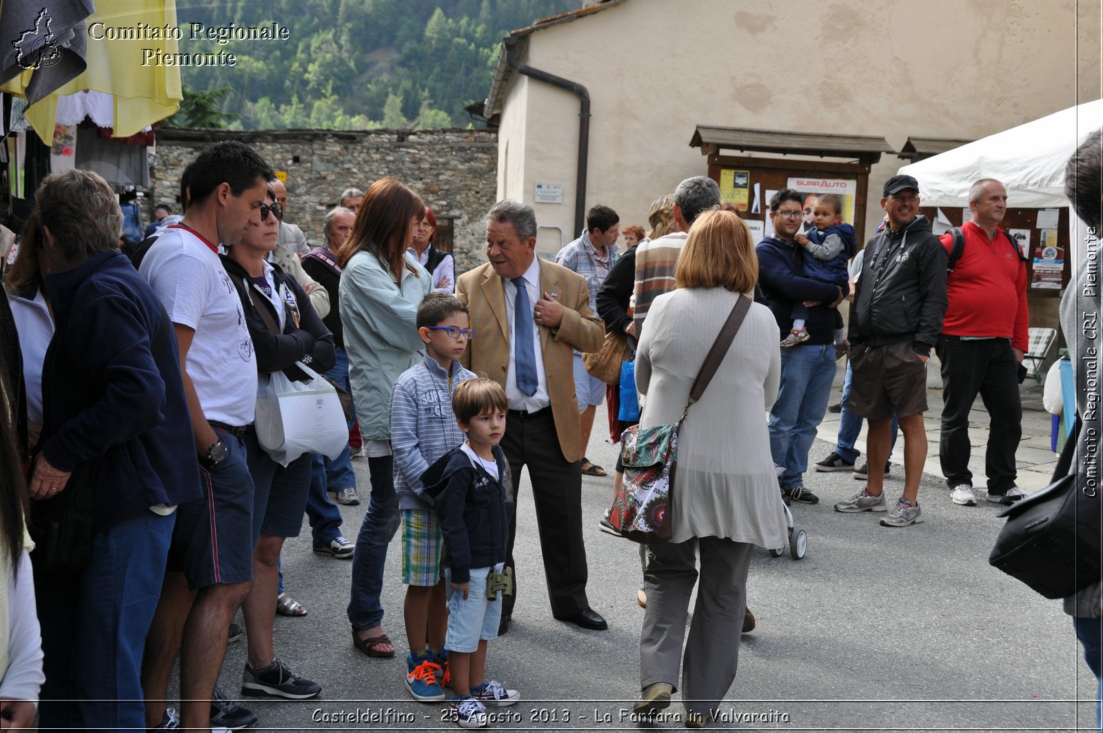 Casteldelfino - 25 Agosto 2013 - La Fanfara in Valvaraita - Croce Rossa Italiana - Comitato Regionale del Piemonte