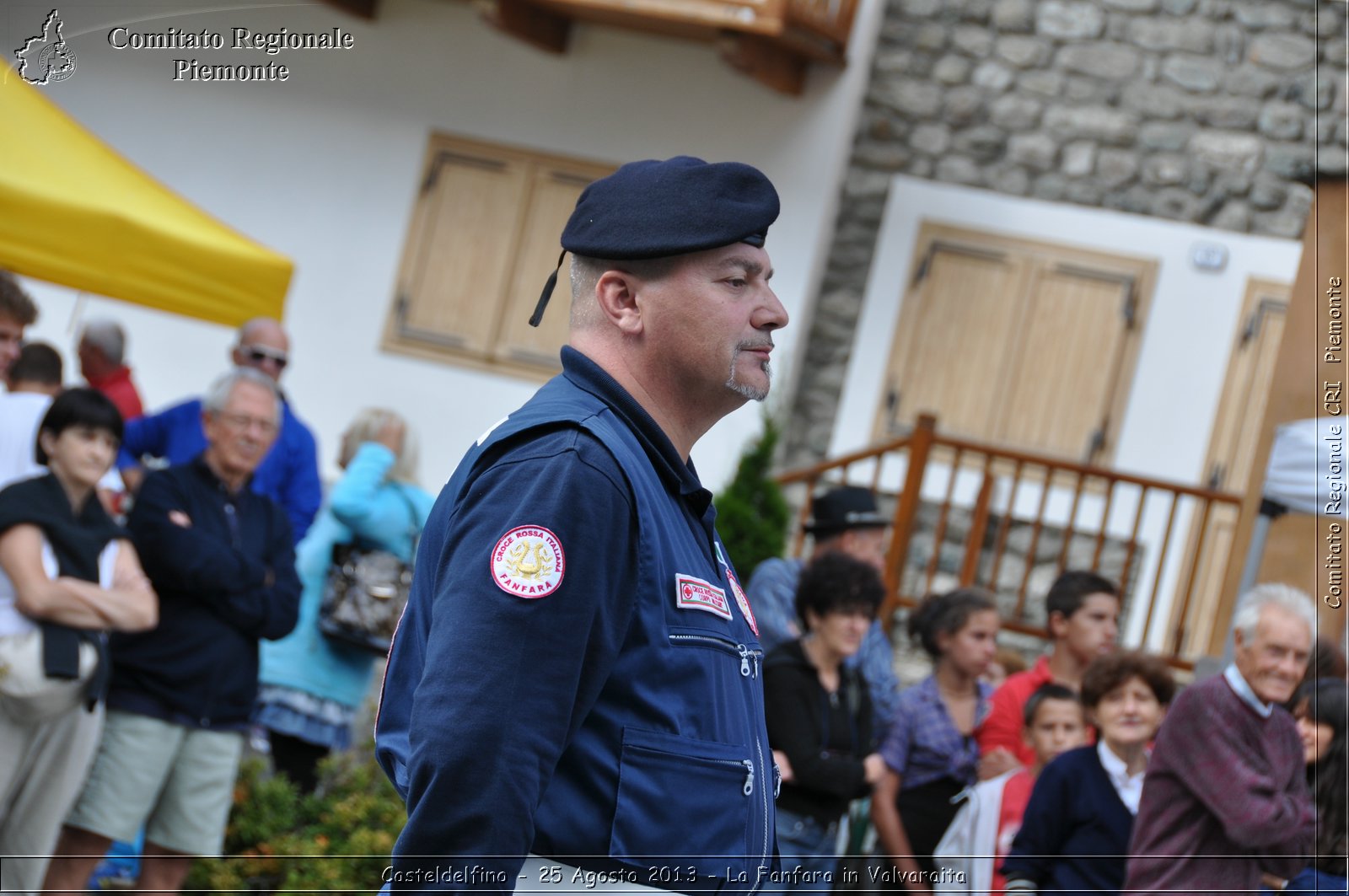 Casteldelfino - 25 Agosto 2013 - La Fanfara in Valvaraita - Croce Rossa Italiana - Comitato Regionale del Piemonte