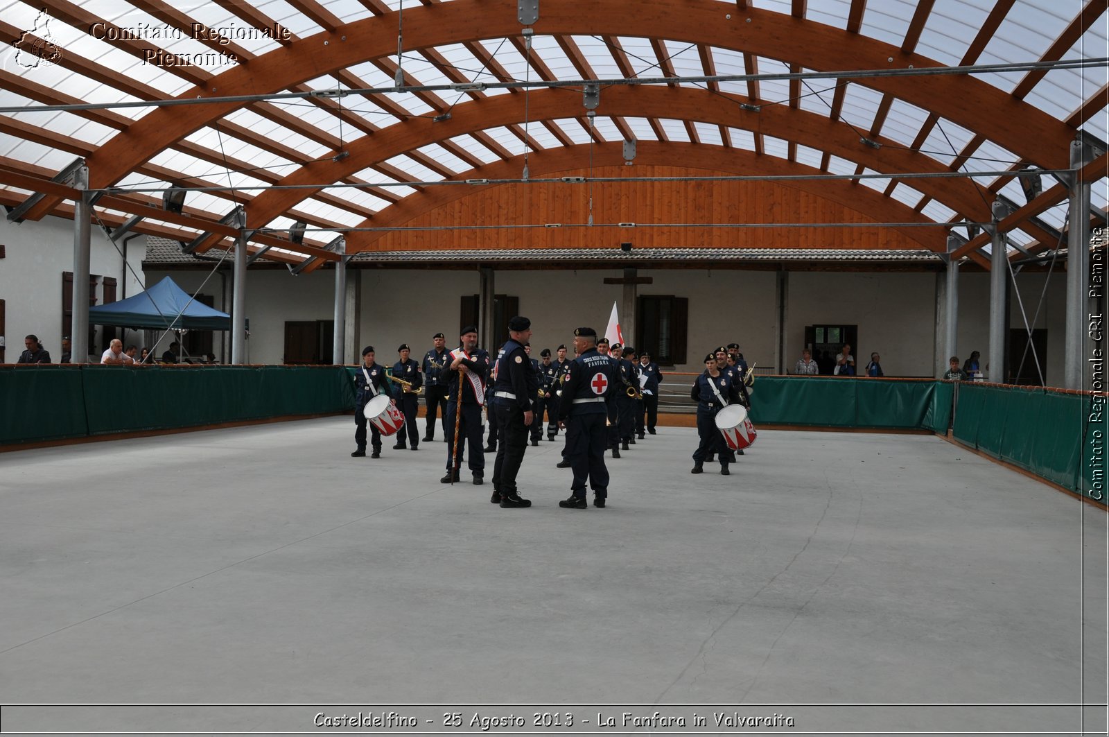 Casteldelfino - 25 Agosto 2013 - La Fanfara in Valvaraita - Croce Rossa Italiana - Comitato Regionale del Piemonte