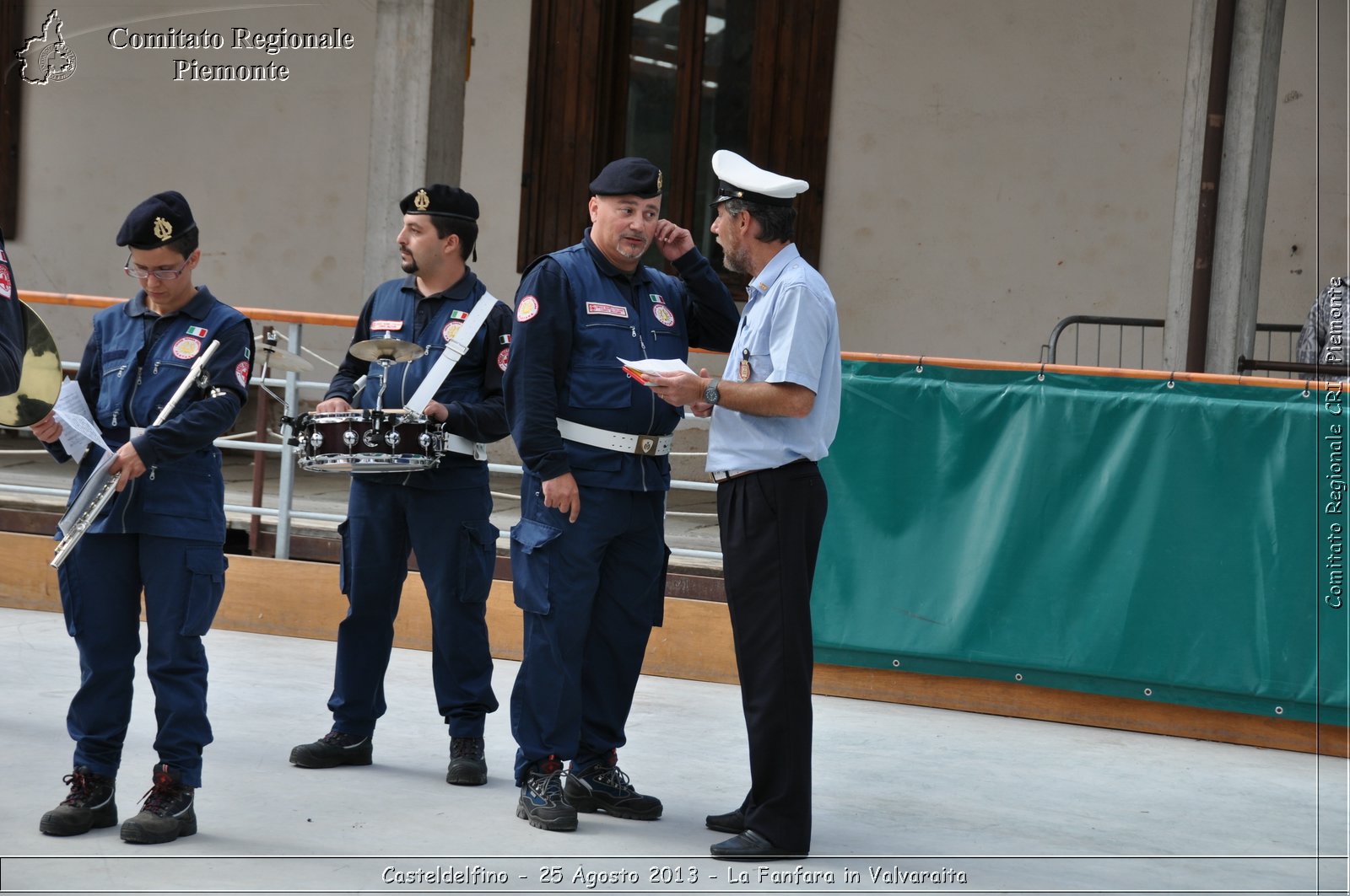 Casteldelfino - 25 Agosto 2013 - La Fanfara in Valvaraita - Croce Rossa Italiana - Comitato Regionale del Piemonte