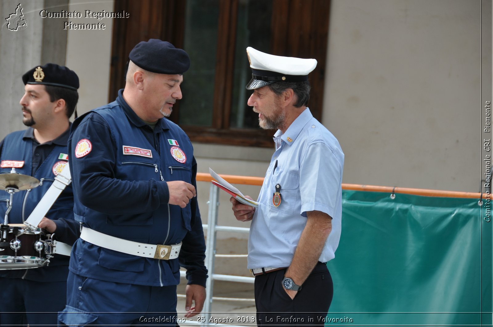 Casteldelfino - 25 Agosto 2013 - La Fanfara in Valvaraita - Croce Rossa Italiana - Comitato Regionale del Piemonte