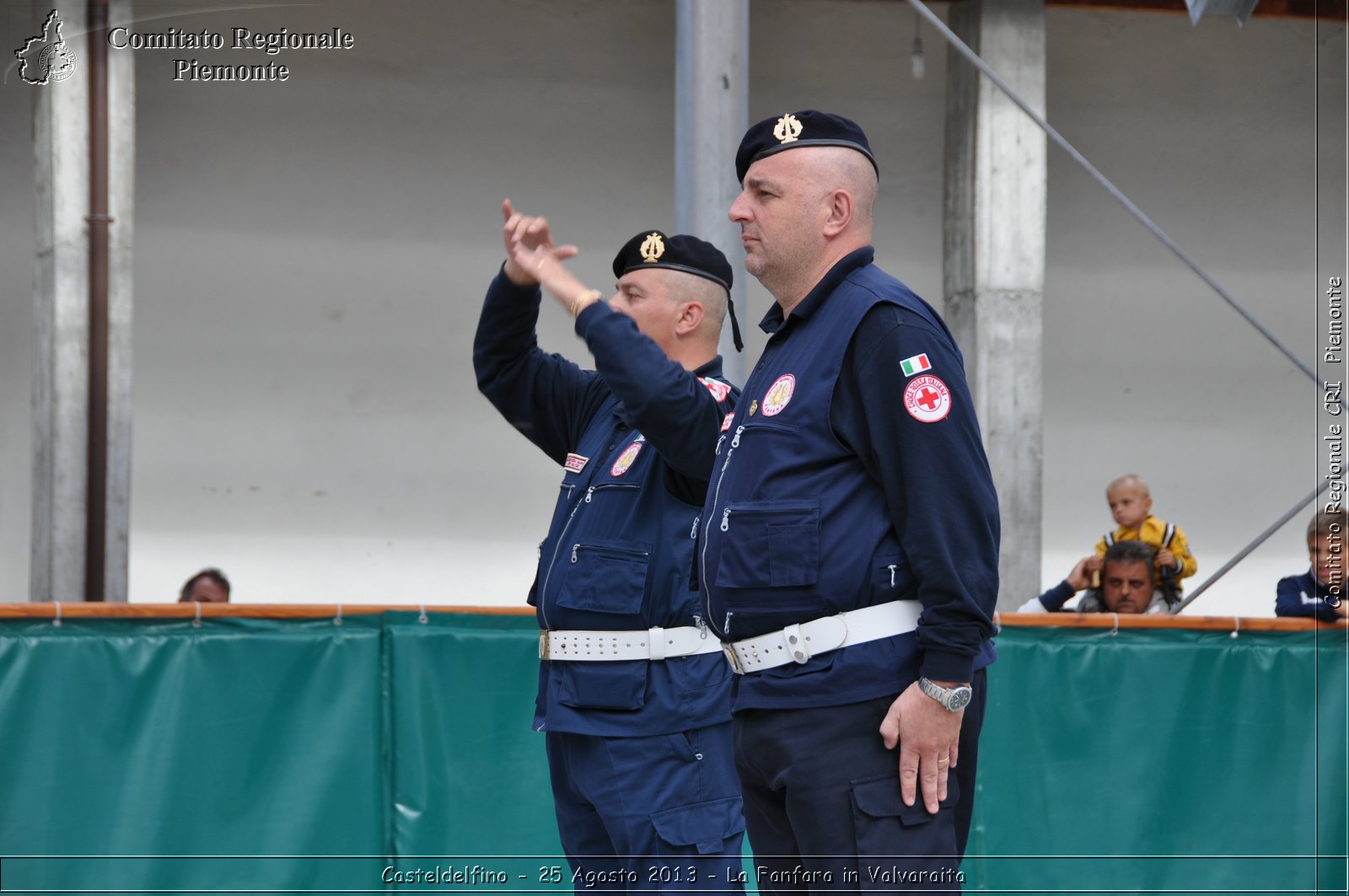 Casteldelfino - 25 Agosto 2013 - La Fanfara in Valvaraita - Croce Rossa Italiana - Comitato Regionale del Piemonte